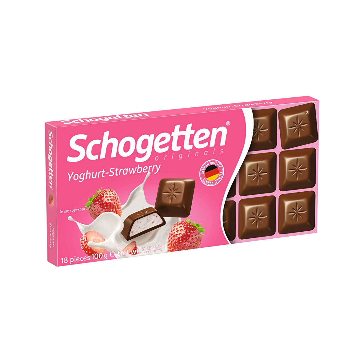 Schogetten Yoghurt- Strawberry 100 gr