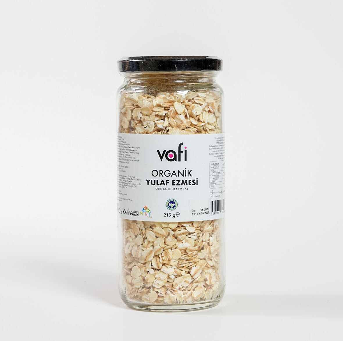 Vafi Organik Yulaf Ezmesi 215 gr