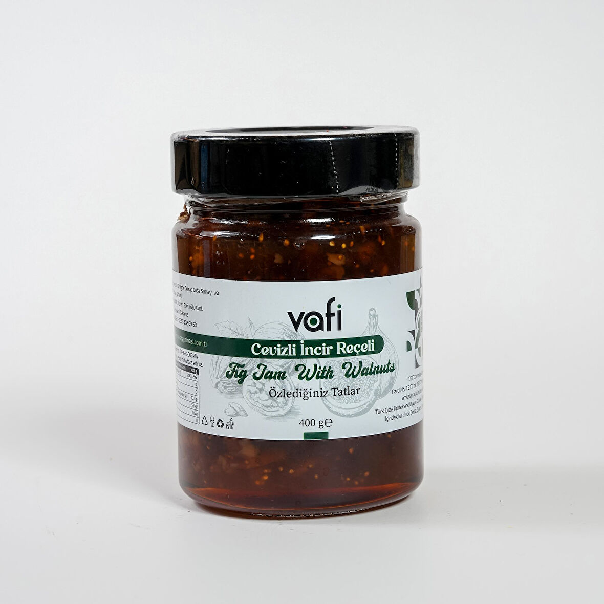 Cevizli İncir Reçeli 400 gr