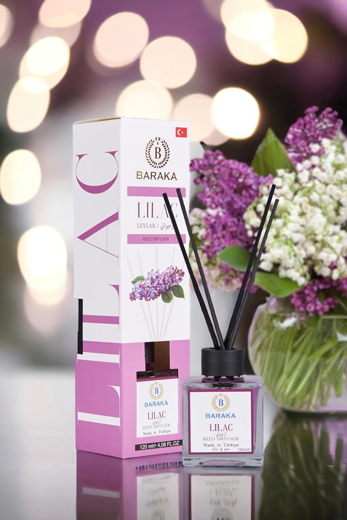 Çubuklu Oda Kokusu Leylak 120ml