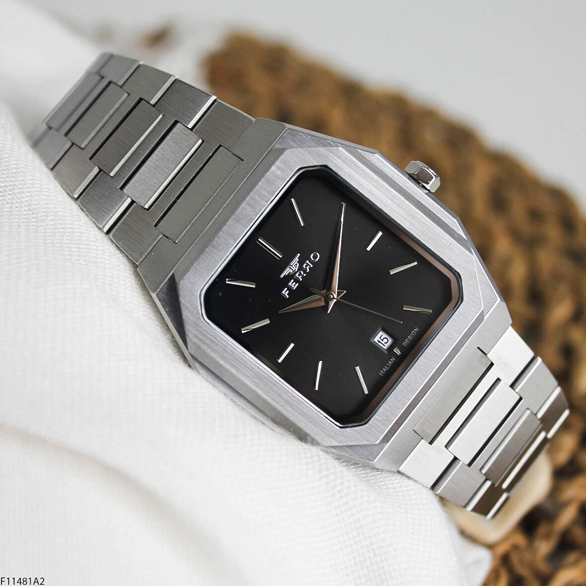 Ferro F11481A2 Çelik Kordonlu Erkek Kol Saati