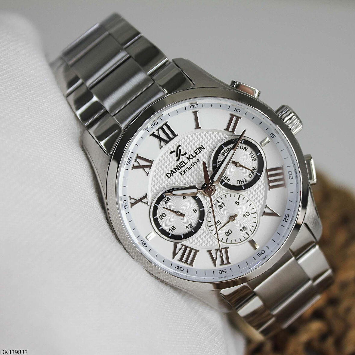 Daniel Klein DK339833 Çelik Kordonlu Erkek Kol Saati