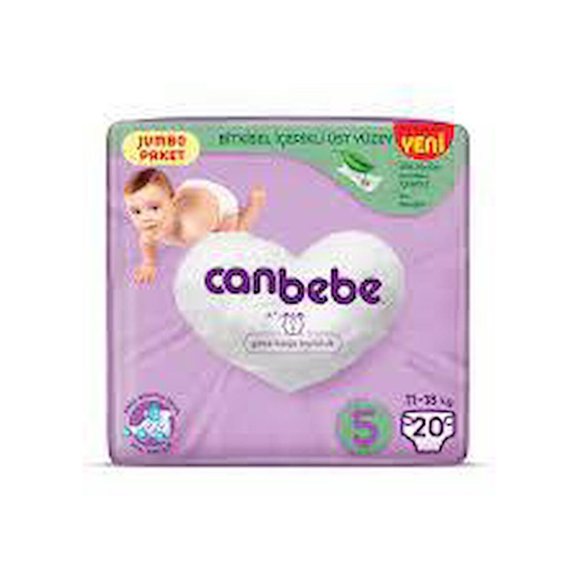 CANBEBE JUMBO PAKET JUNİOR 5 NUMARA 