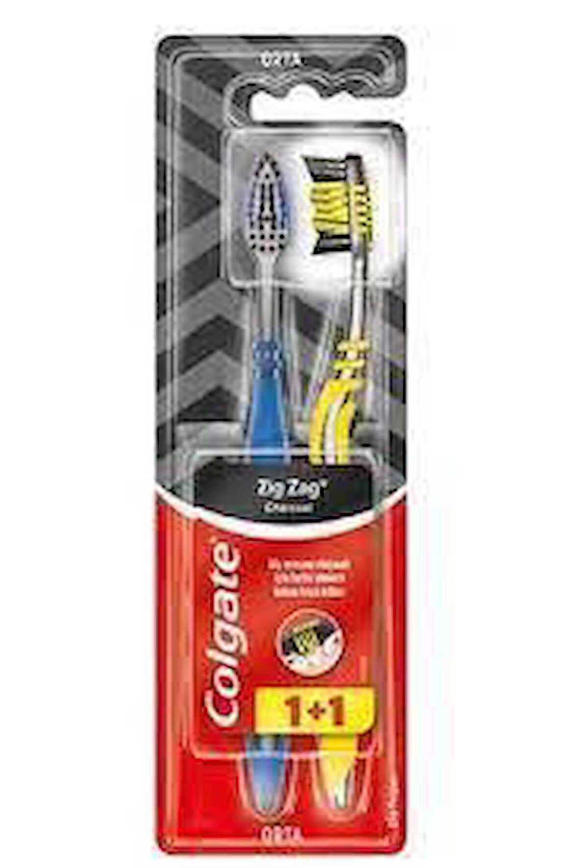 COLGATE ZİG ZAG CHARCOAL 1+1 DİŞ FIRÇASI