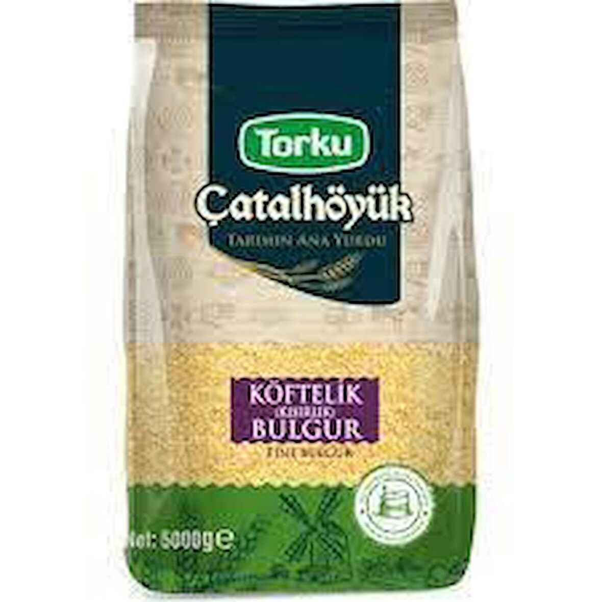 TORKU ÇATALHÖYÜK ÇİĞKÖFTELİK KISIRLIK BULGUR 5 KG