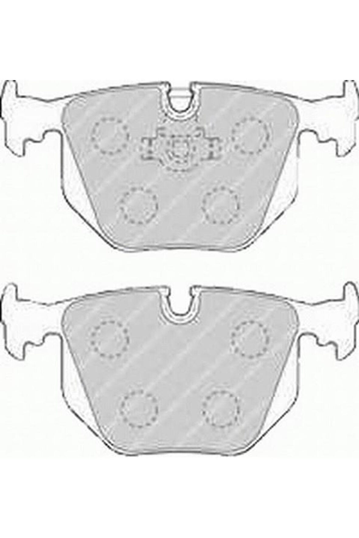 X5 E53 - R.rover Vouge Arka Balata 34216761248