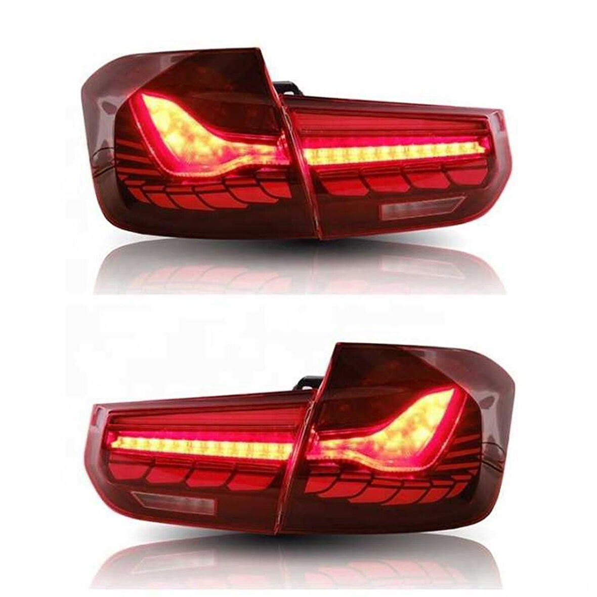 WENDERPARTS BA63212450113-STOP LAMBASI ANİMASYONLU DRAGON M4 GTS STYLE RED BMW F30  63212450113