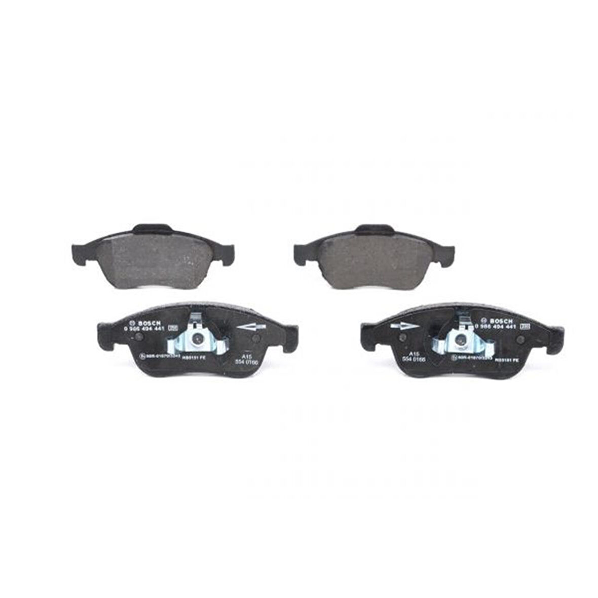 KRAFTVOLL 07010053-ÖN FREN BALATASI RENAULT MEGANE III 1.4 T 1.5 DCI 1.6  440603905R