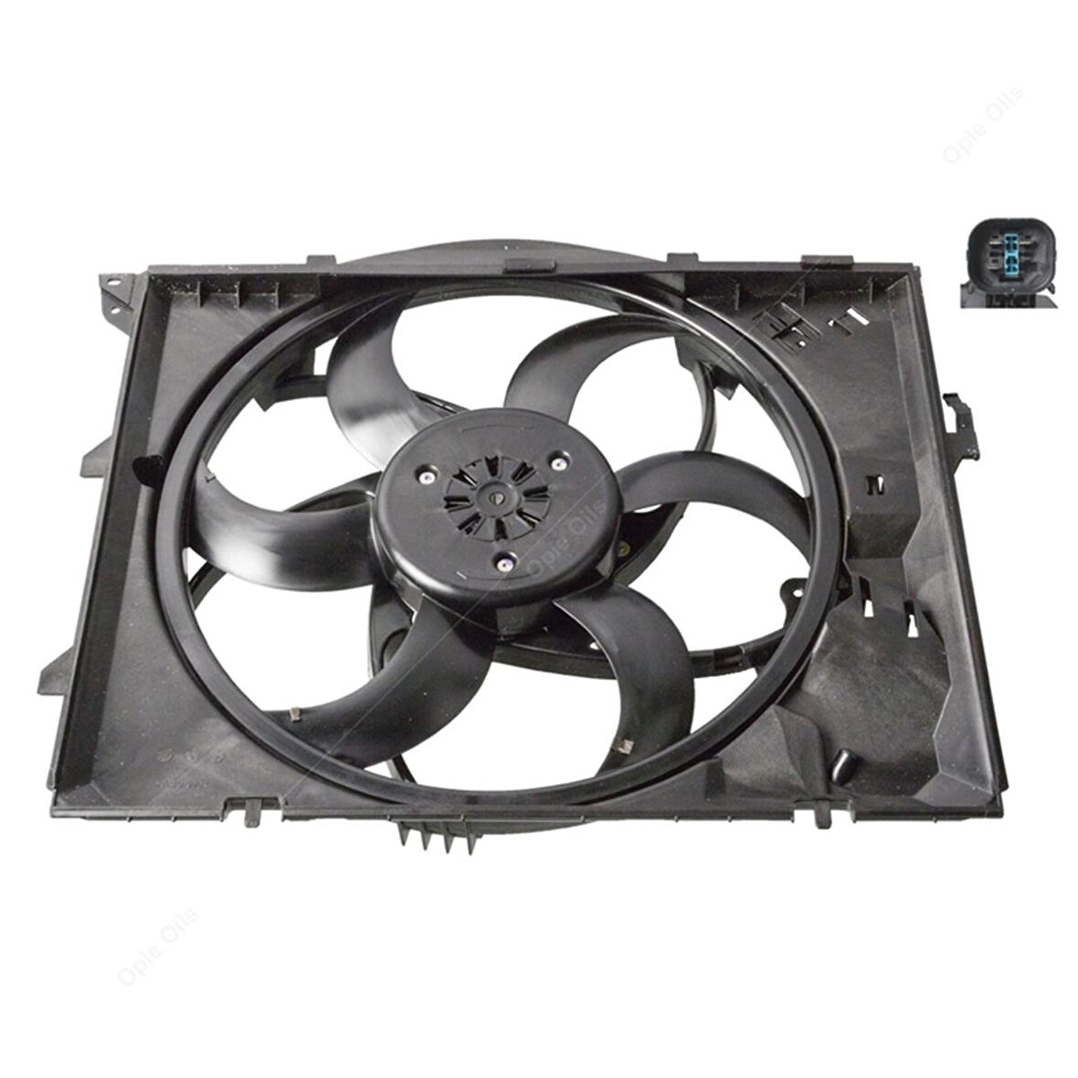 WENDERPARTS MA2045000293-FAN MOTORU KOMPLE MERCEDES C180 CGI C200 C220 CDI  A2049066802