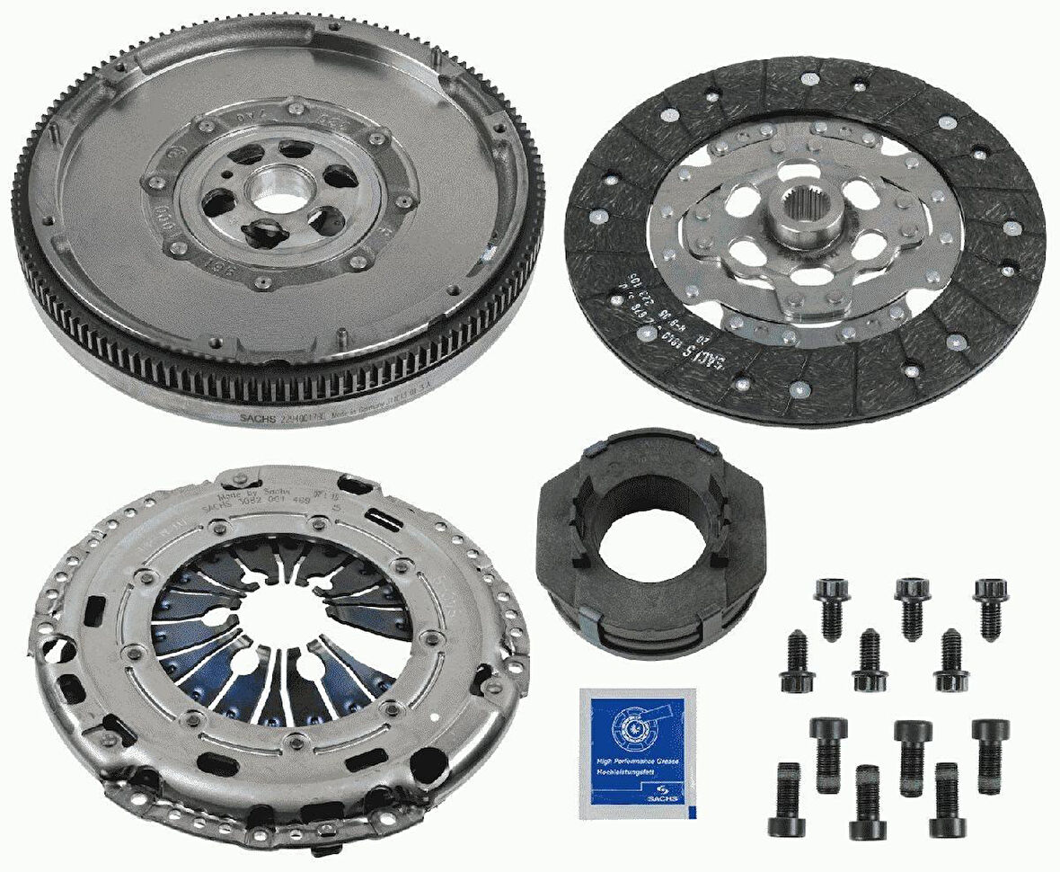 SACHS 2290 601 098-VOLANTLI DEBRİYAJ SETİ AUDI A4 2.0 TFSI  0B1105266AK