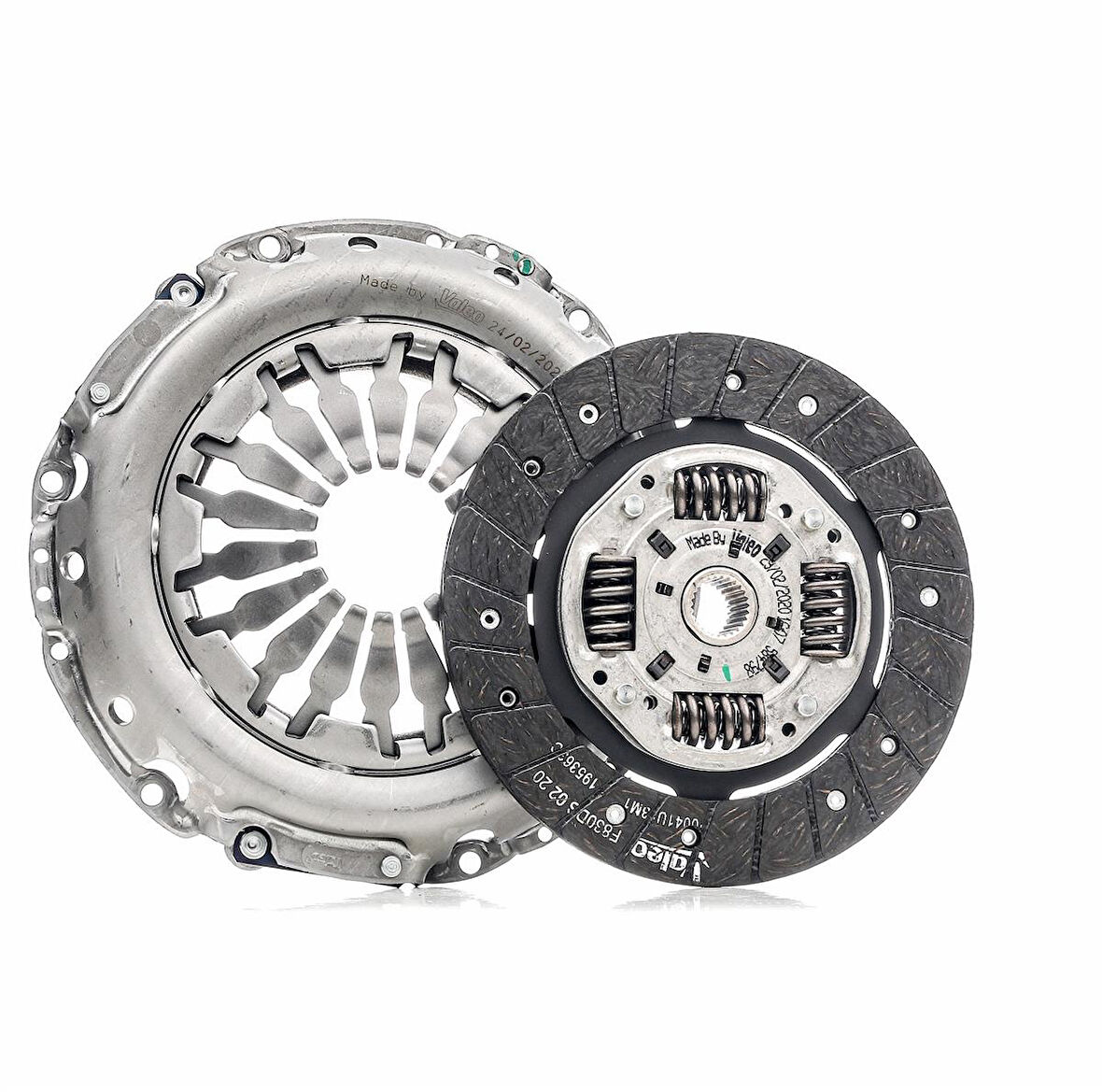 VALEO 826853-DEBRİYAJ SETİ (BASKI+BALATA) RULMANSIZ RENAULT CLIO III 1.4  302050901R