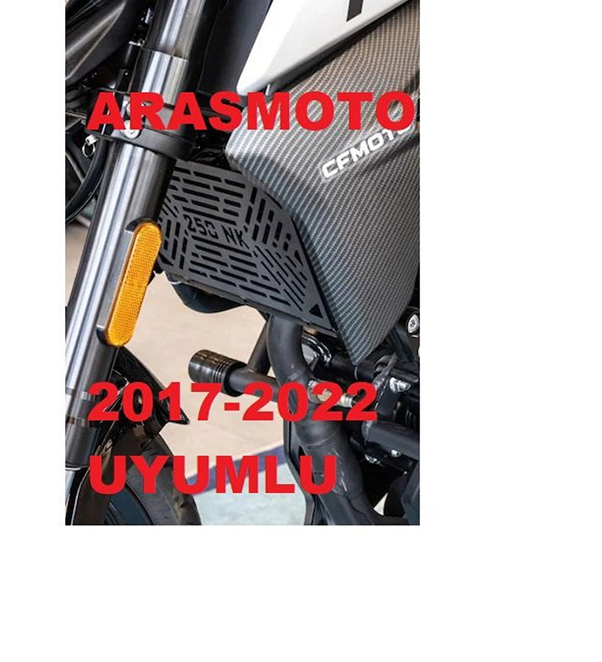 Cf Moto Nk 250 Radyatör Koruma (Lazer Kesim ) 2017-2022 _Supermoto