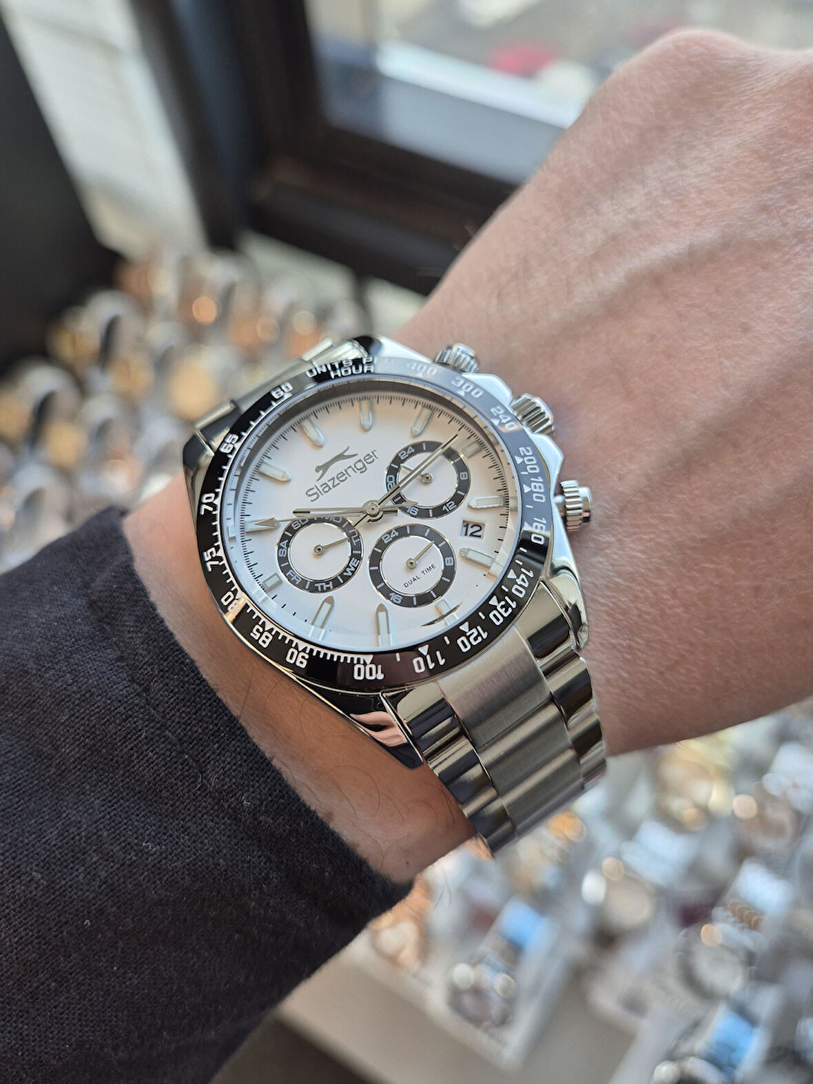 SL.09.2512.2.01 SLAZENGER  ERKEK KOL SAATİ  AKTİF FONKSİYON ORJİNAL VE İKİ YIL GARANTİLİ KALİTE ŞIKLIĞIN ZERAFETİN BİRLEŞTİĞİ MARKA