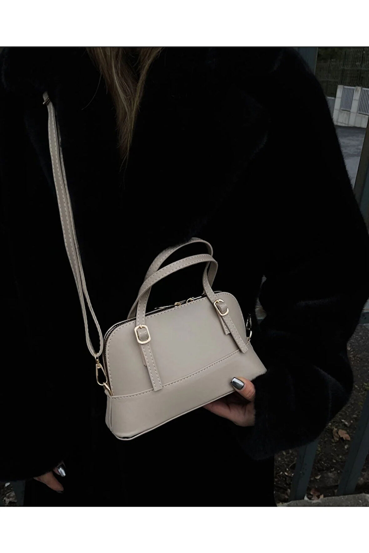 Laura Mini Çanta Vizon