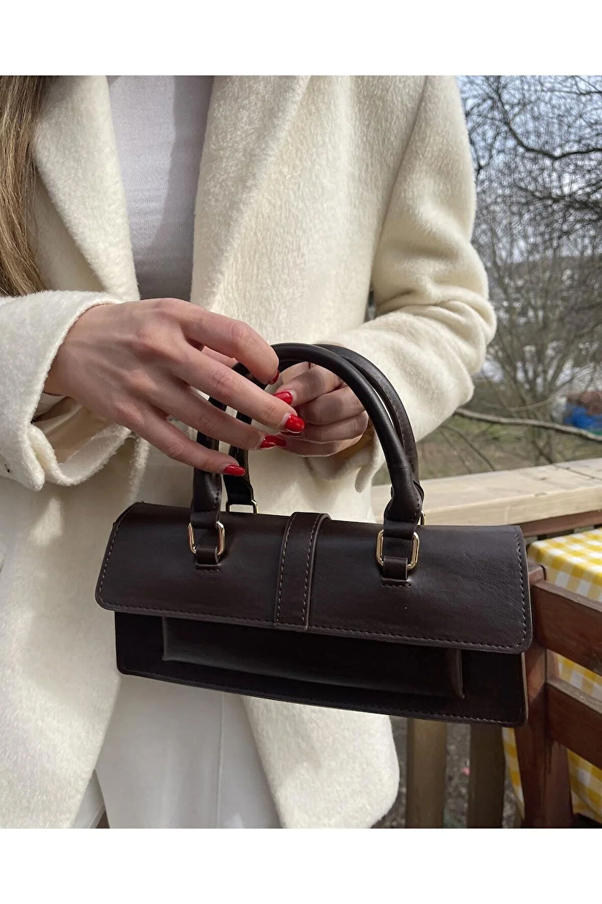 Kapaklı City Çanta Acı Kahve