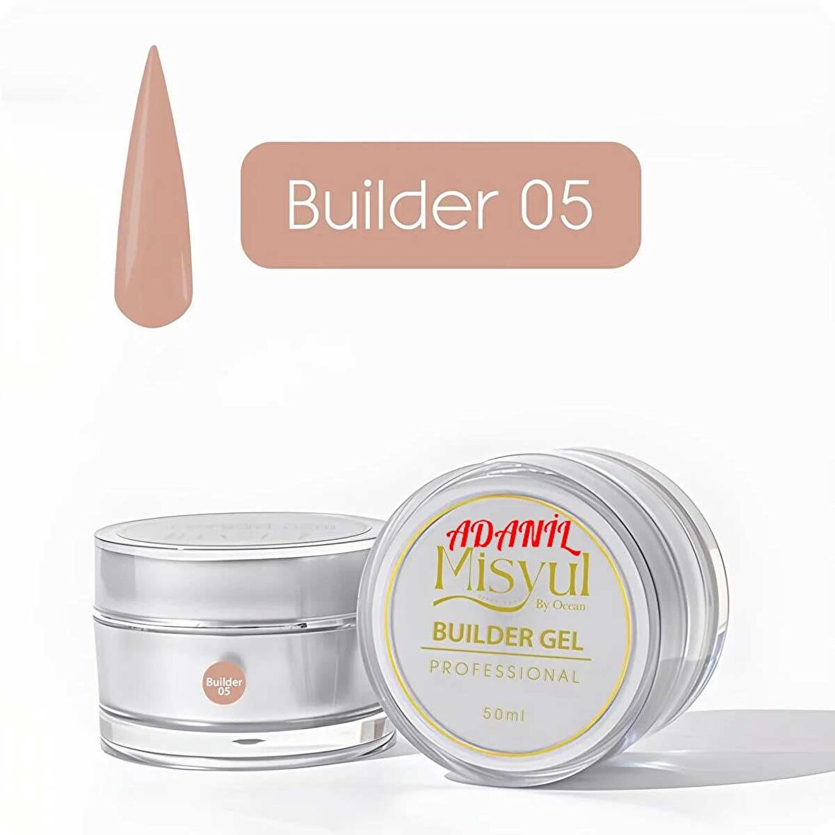 Adanil Misyul Profesyonel Kahverengi Builder Gel 05 50 ml