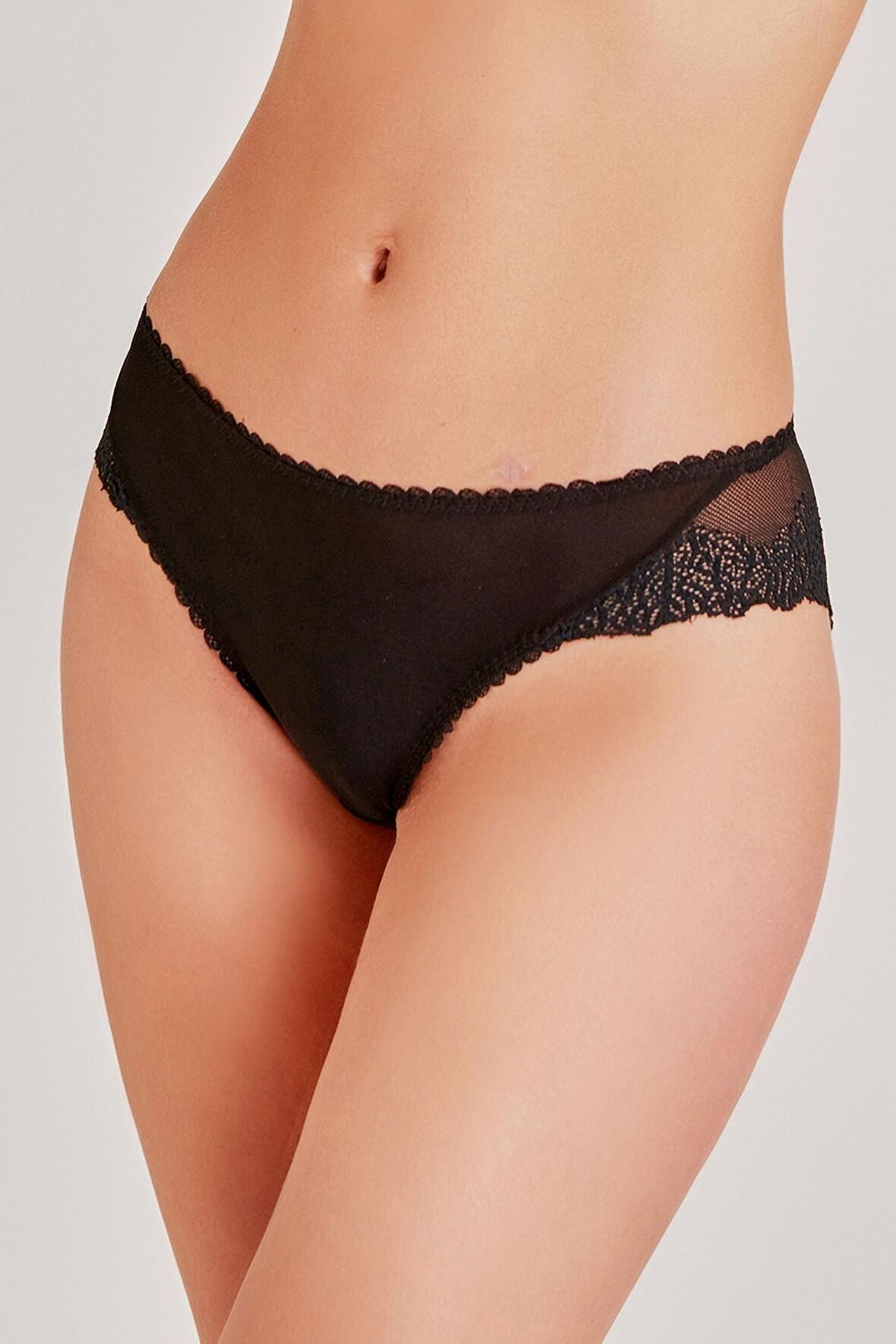 312 - Arkası Dantelli Normal Külot