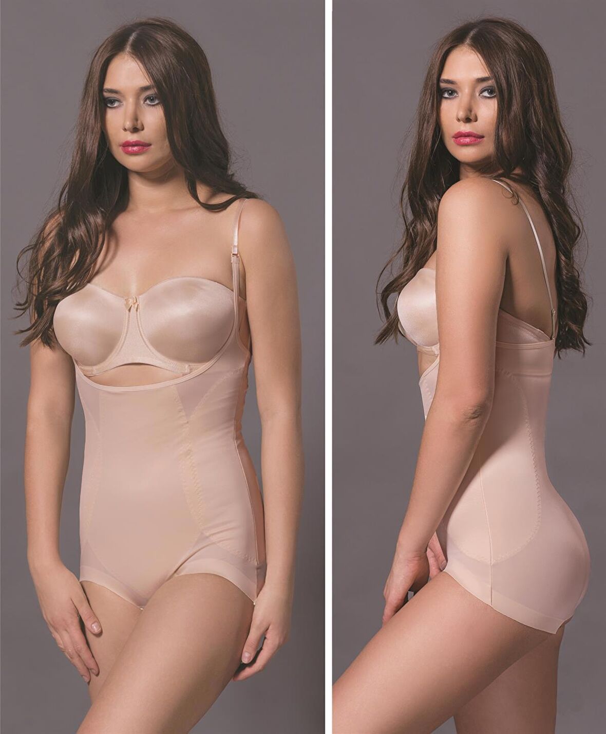 1553 - Çıtçıtlı Body Korse