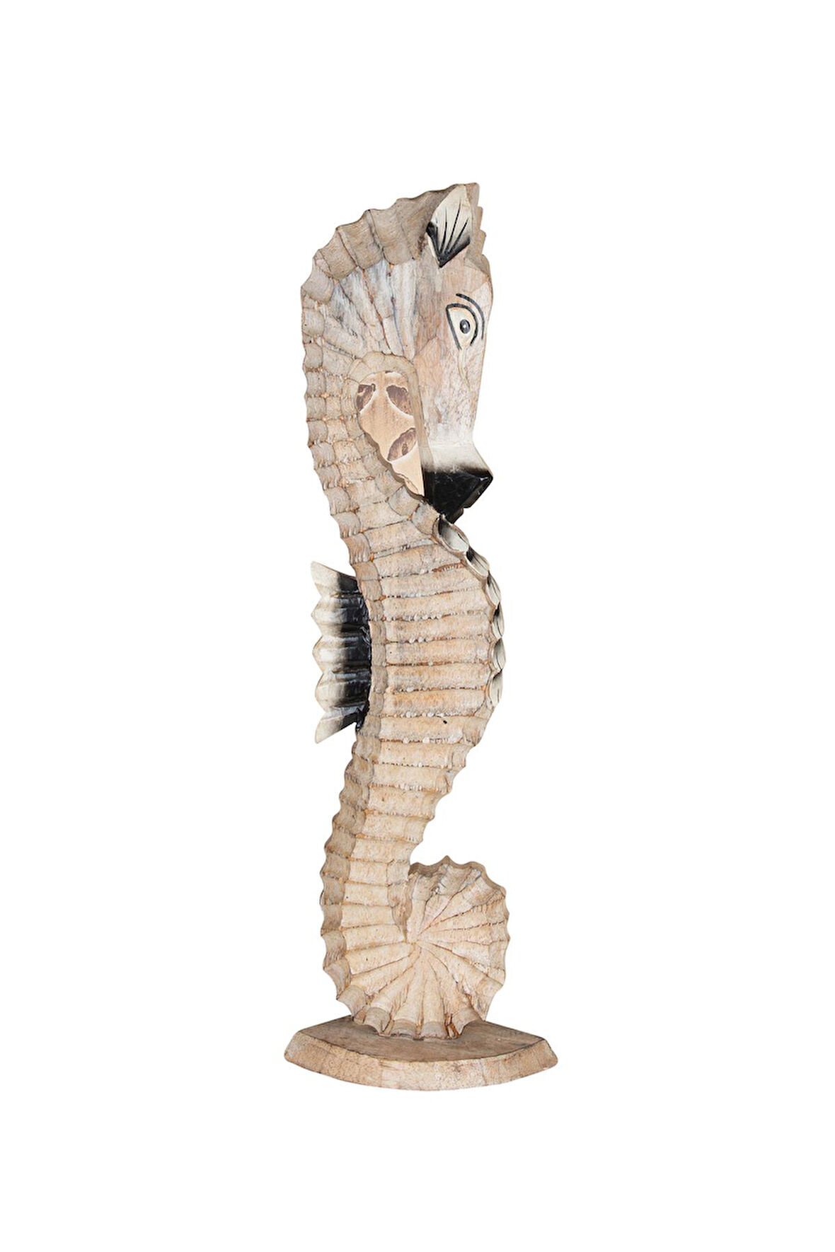 Ahşap Denizatı El Yapımı Dekoratif Obje 11 cm x 60 cm