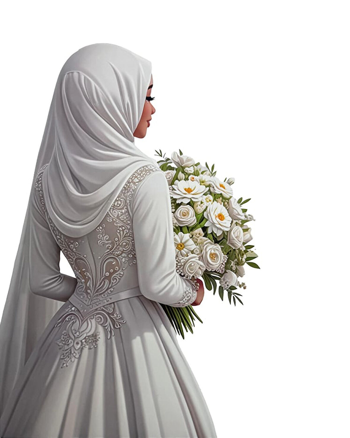 Gelin Bohçası - Gelin Kutusu - Çeyiz Kutusu- Hediye Seti - Tesettürlü Gelin Kutusu 3'lü Set