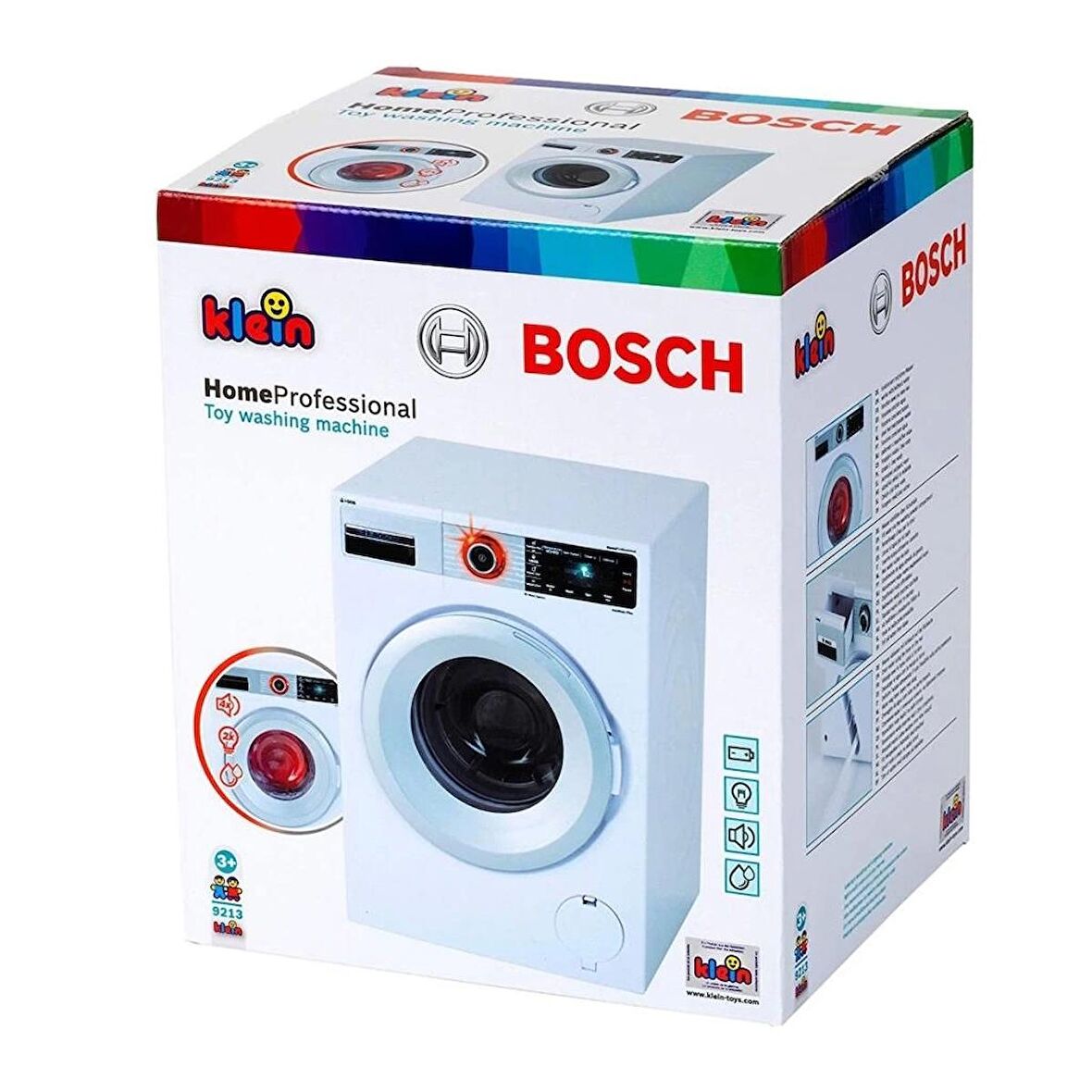 9213 Bosch Oyuncak Sesli Işıklı Çamaşır Makinesi