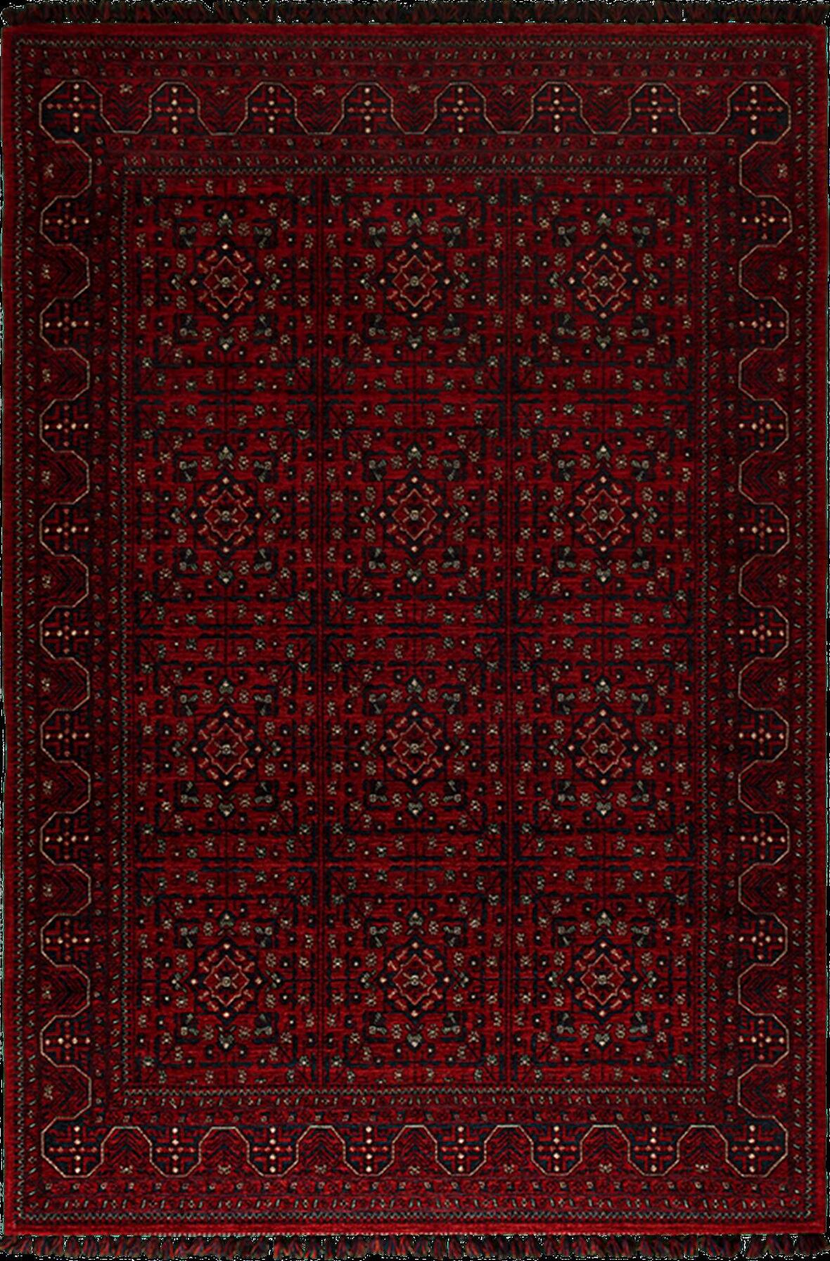 Tuğra Halı Türkmen 08 Etnik Desen Kilim