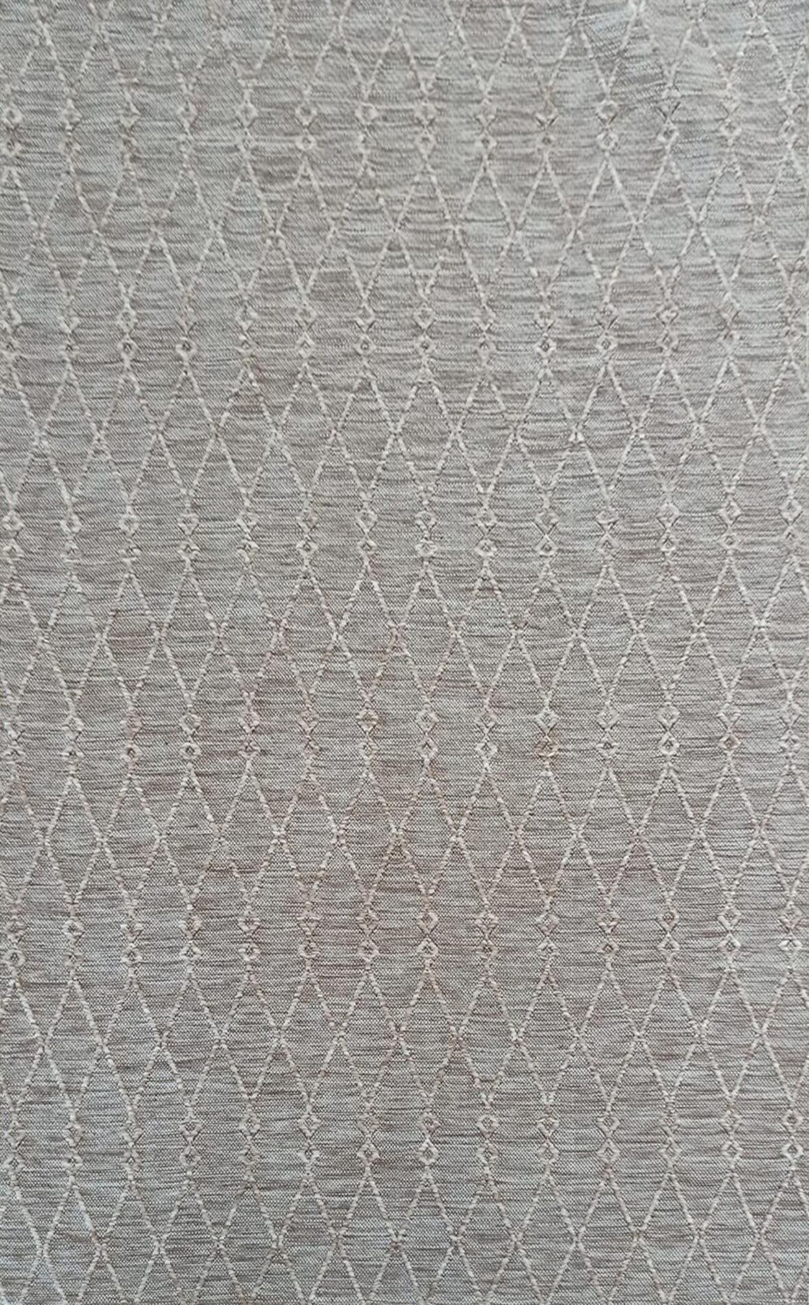 Çam Halı Mono MN 6046 Bej İskandinav Desenli Örgü Dokuma Kilim