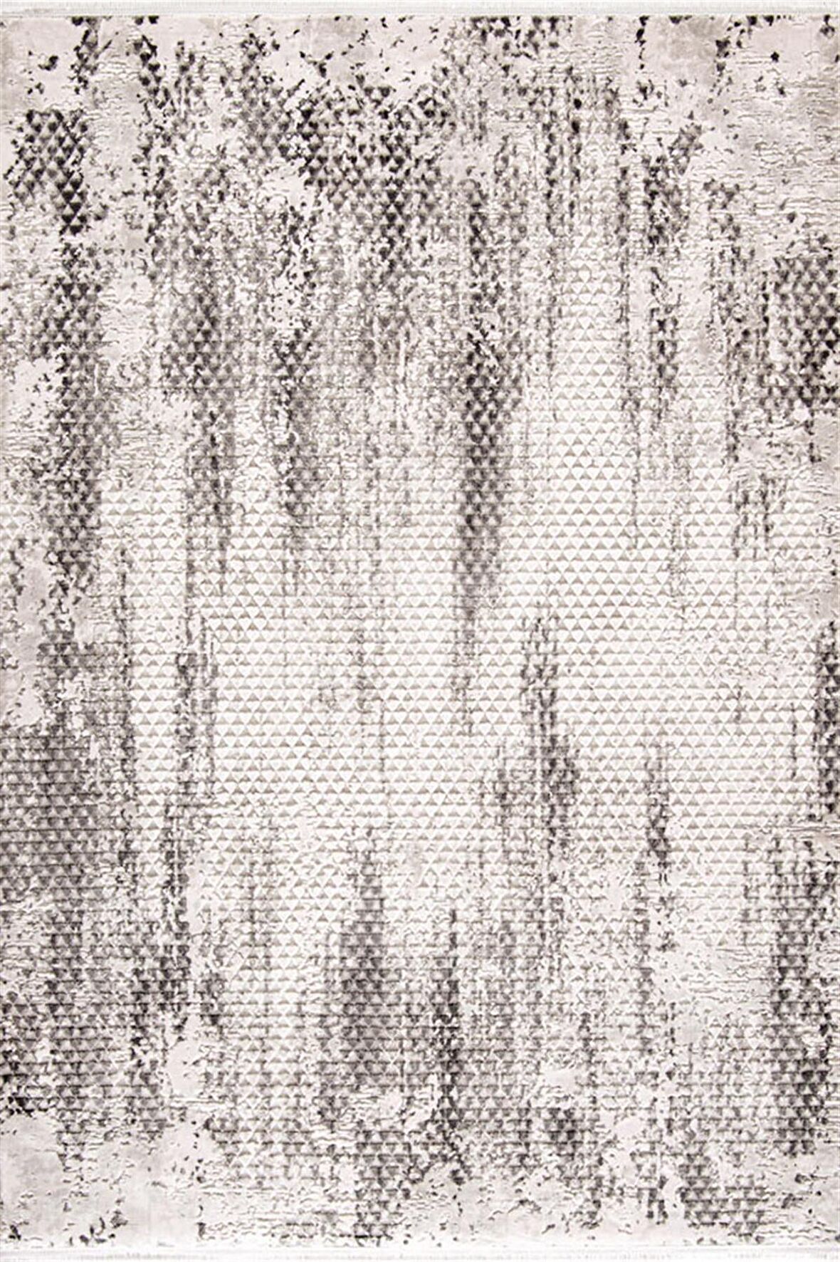 Çam Halı Eliza 4322 Gri Enti Halı Modern Desenli Makine Halısı