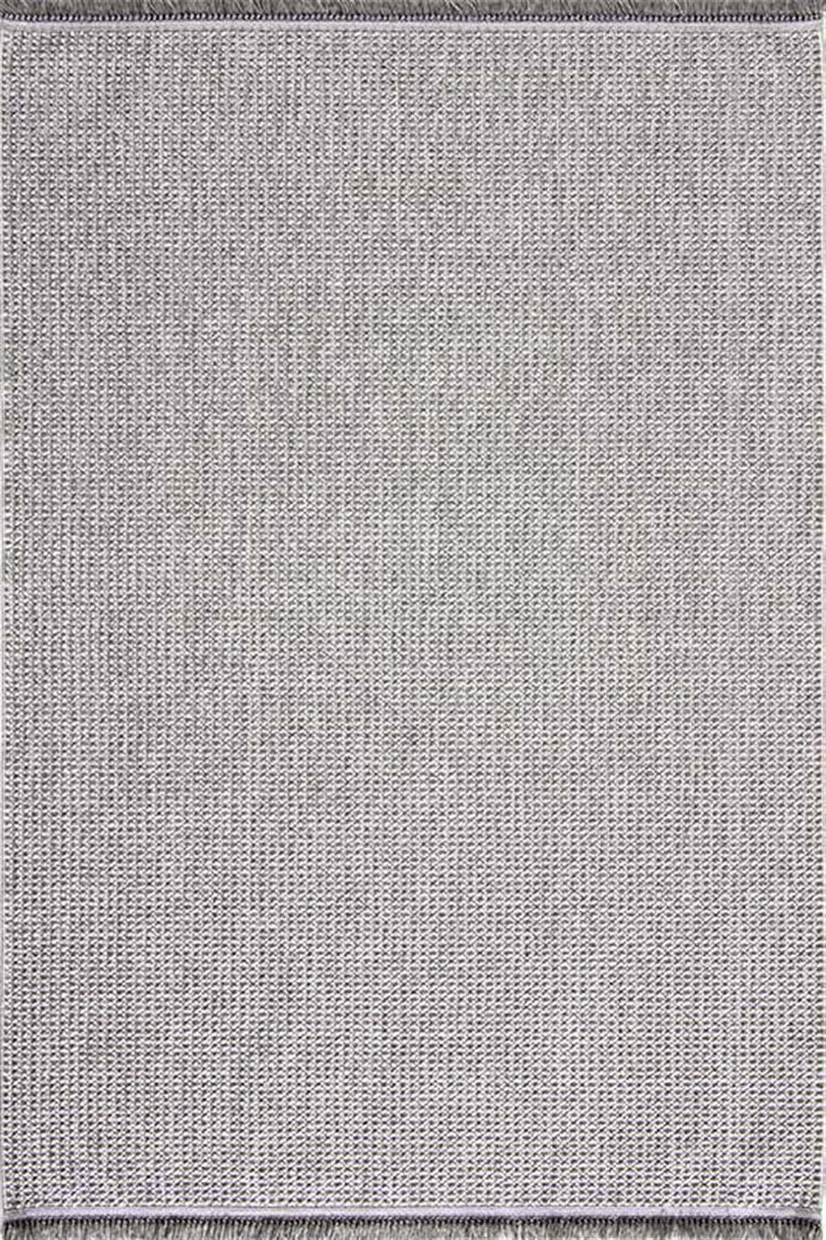 Çam Halı  Enti Halı Vega 1453 Gri İskandinav Desenli Makine Halısı