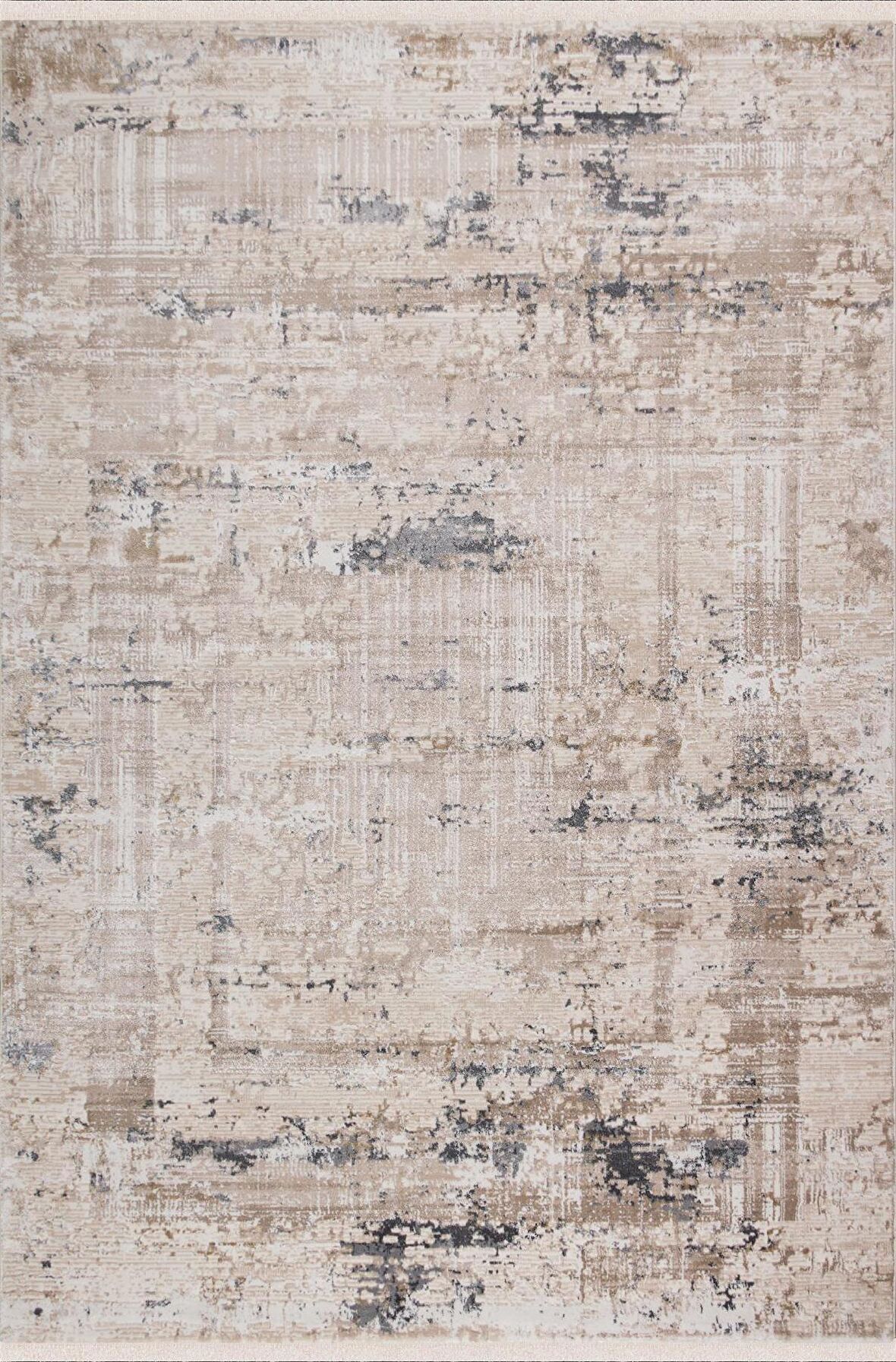 Sanat Halı Hera 3549 Eskitme Desenli Makine Halısı
