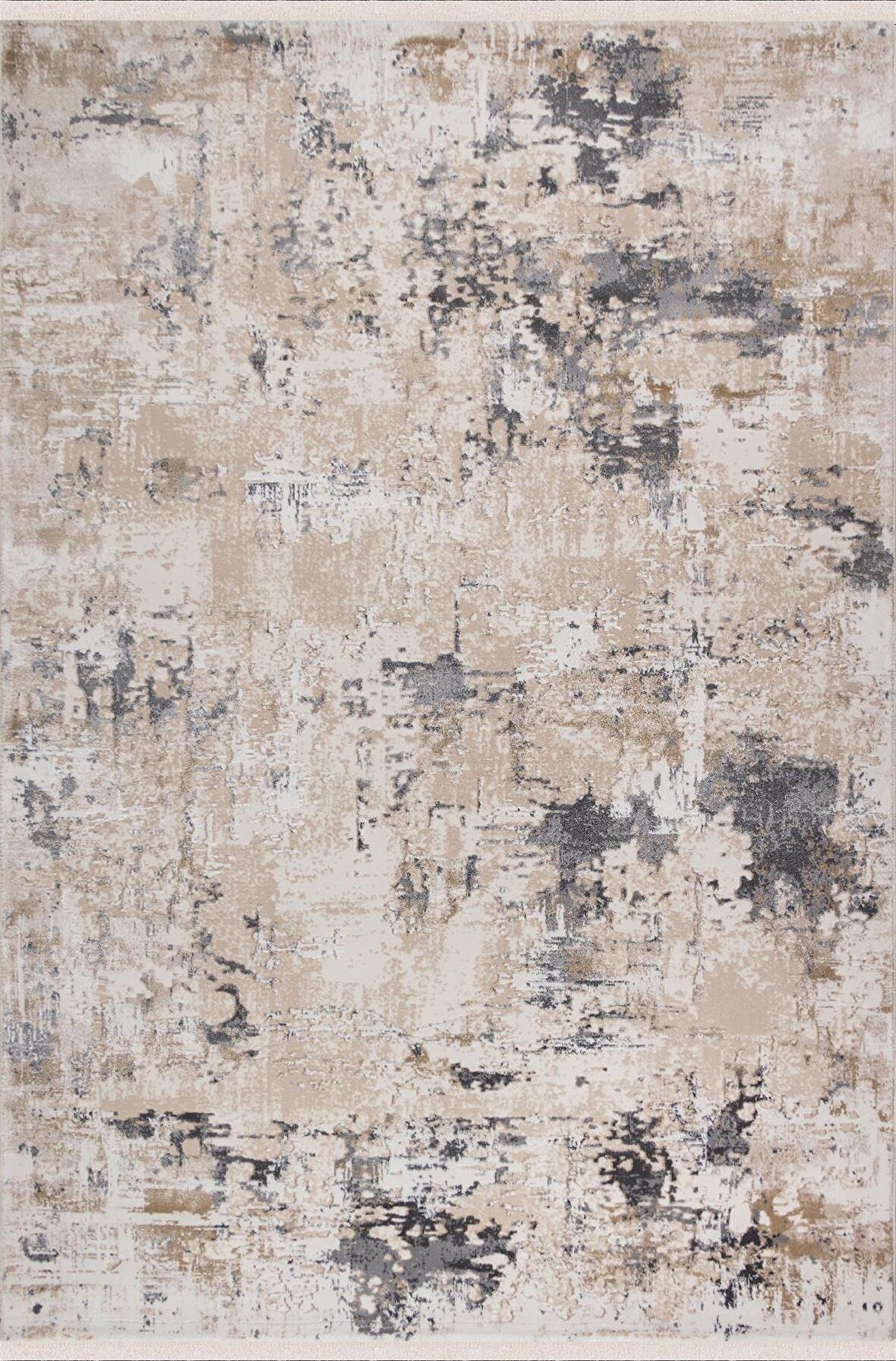 Sanat Halı Hera 3552 Eskitme Desenli Makine Halısı