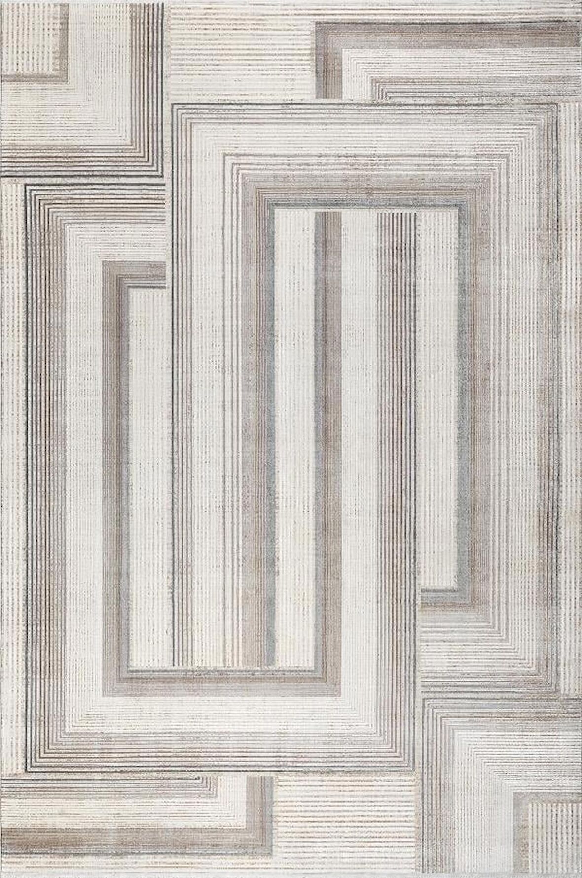 Sanat Halı Gusto 3726 Modern Desenli Makine Halısı