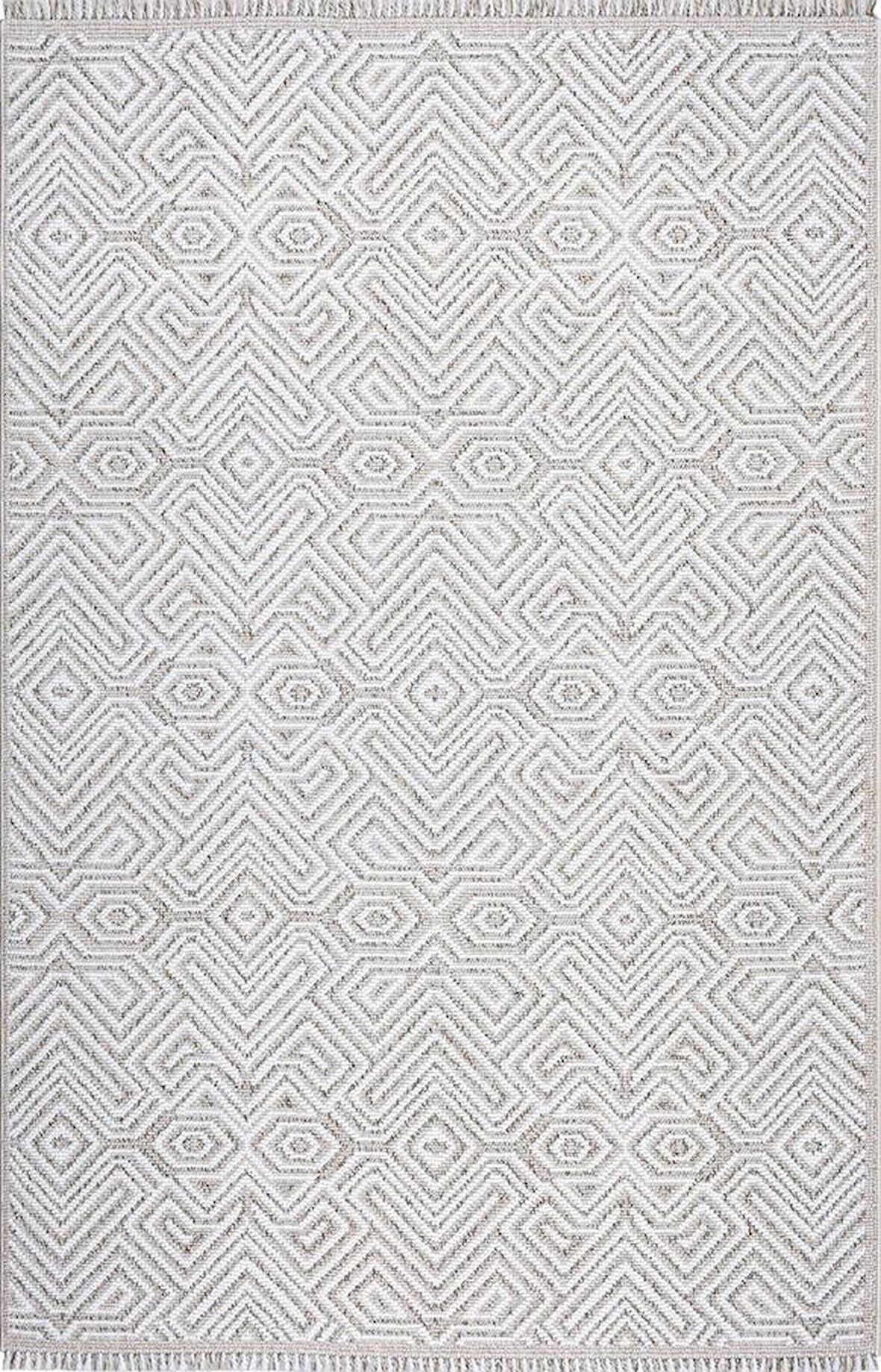 Sanat Halı Lora Plus 3747 Modern Desenli Makine Halısı