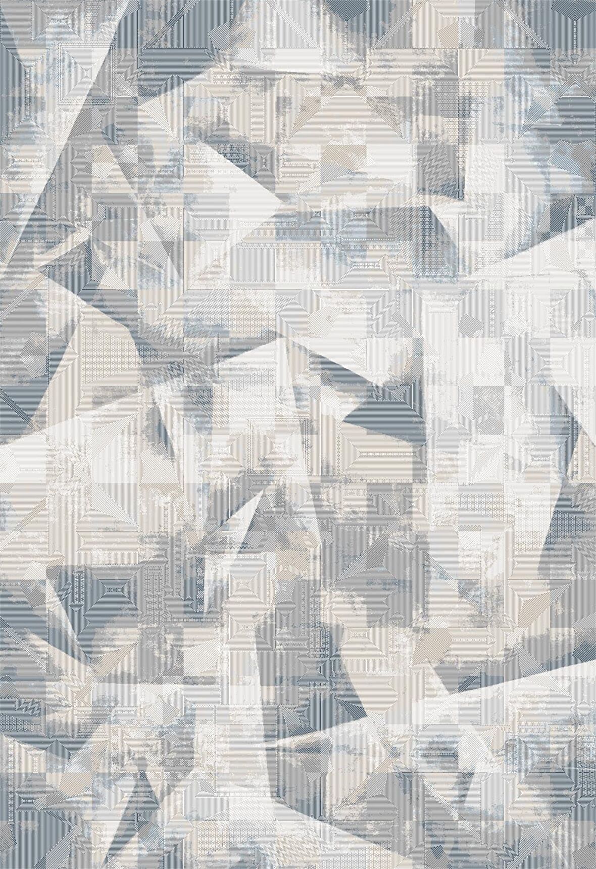 Elexus Halı Ascension 3326 Eskitme Desenli Makine Halısı