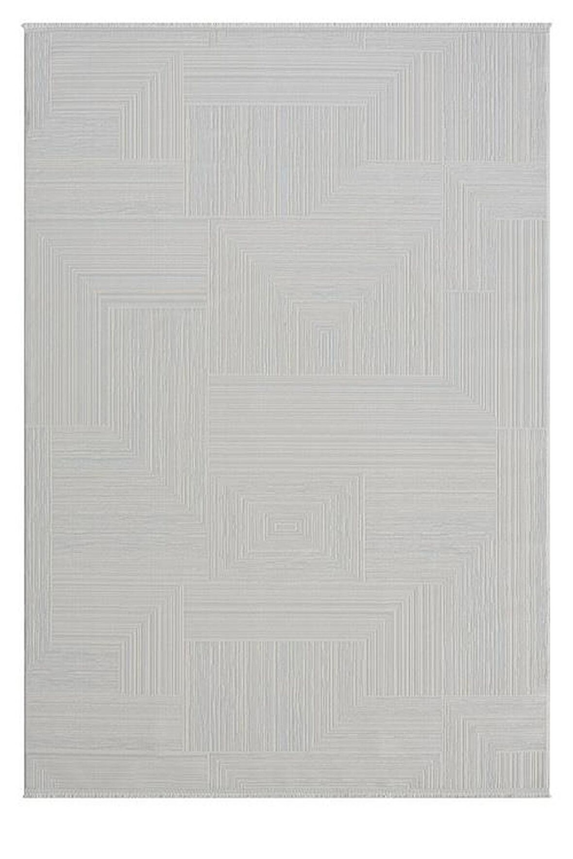 Çam Halı Gusto 902 Beyaz Seyran Halı Modern Desen Makine Halısı