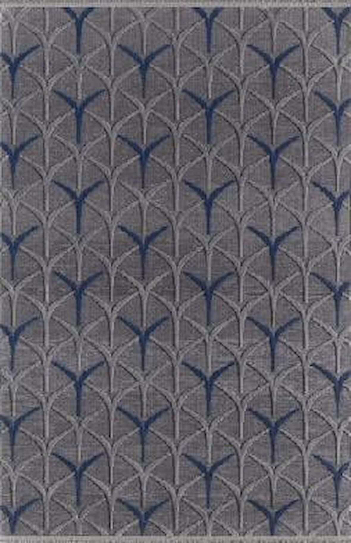 Çam Halı Pierre Cardin Halı Maxwell MK04B Gri Lacivert Modern Desen Halı