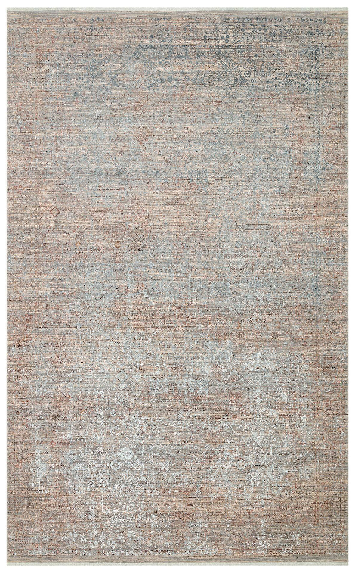 EKO Halı LA PAZ LPZ 02 GREY Yüksek Alçak Dokulu Yüksek Kaliteli Sık Dokuma Modern Salon Halısı