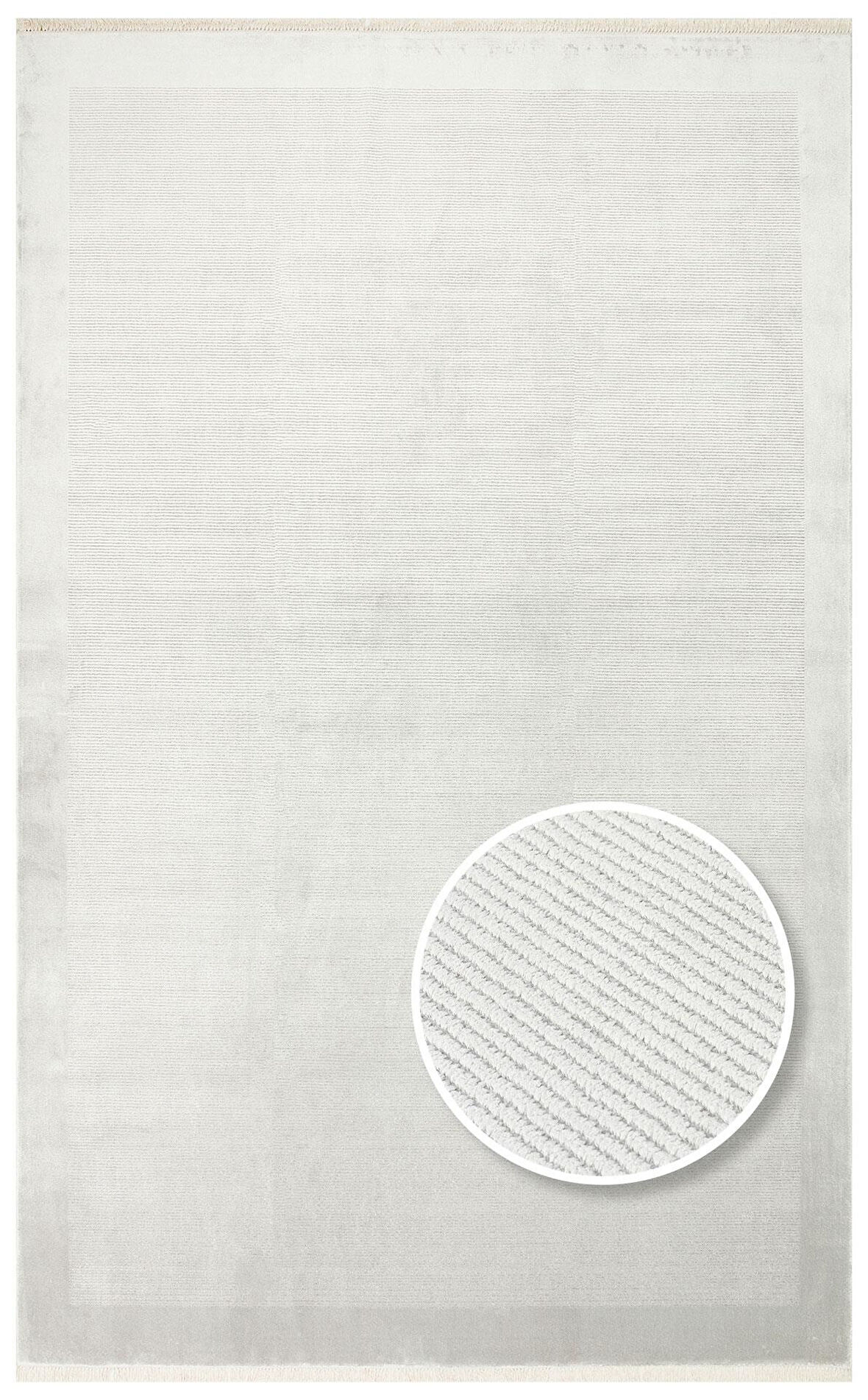 EKO Halı NAPOLI NAP 02 GREY Sade Desenli Modern Sık Dokuma Makine Halısı