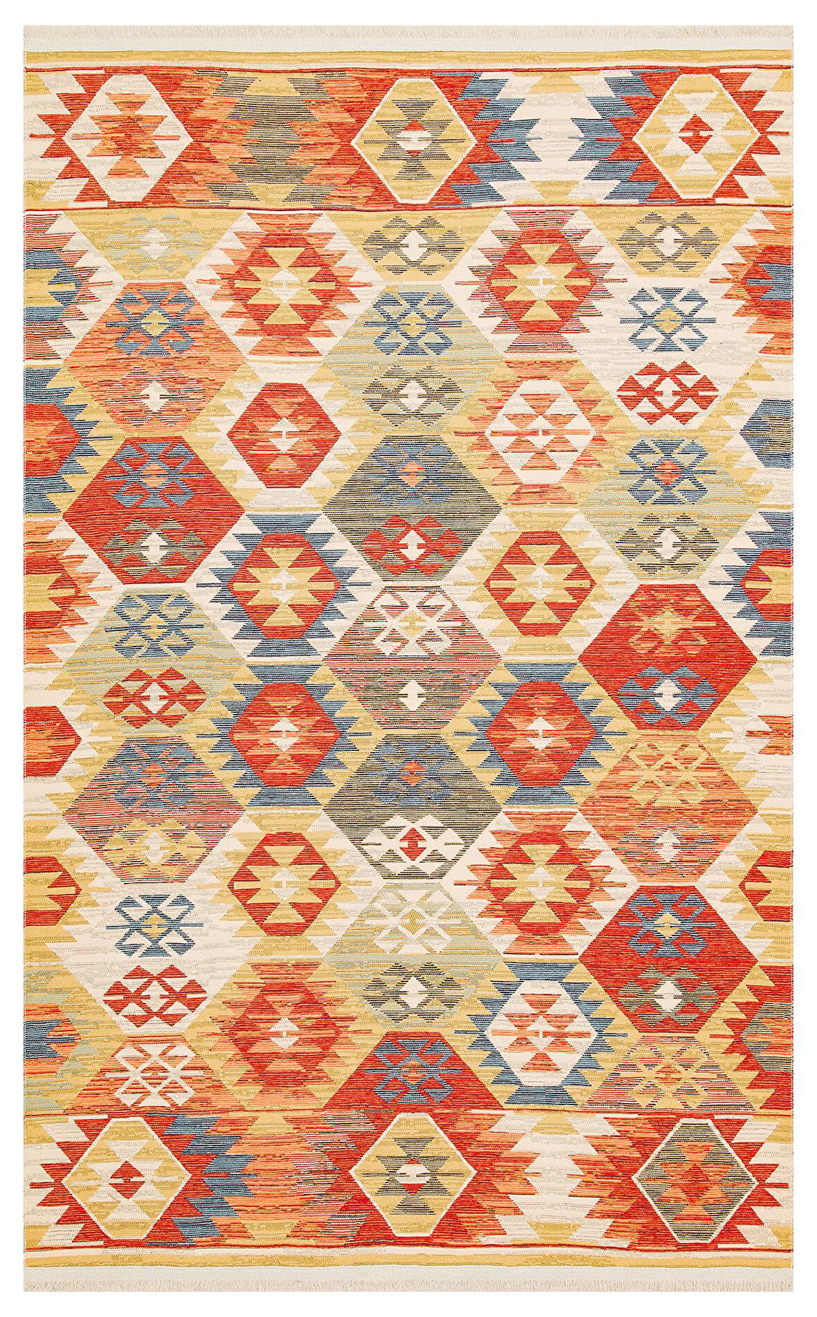 EKO Halı NOMAD NMD 01 MULTY Çift Taraflı Yıkanabilir Otantik Kilim