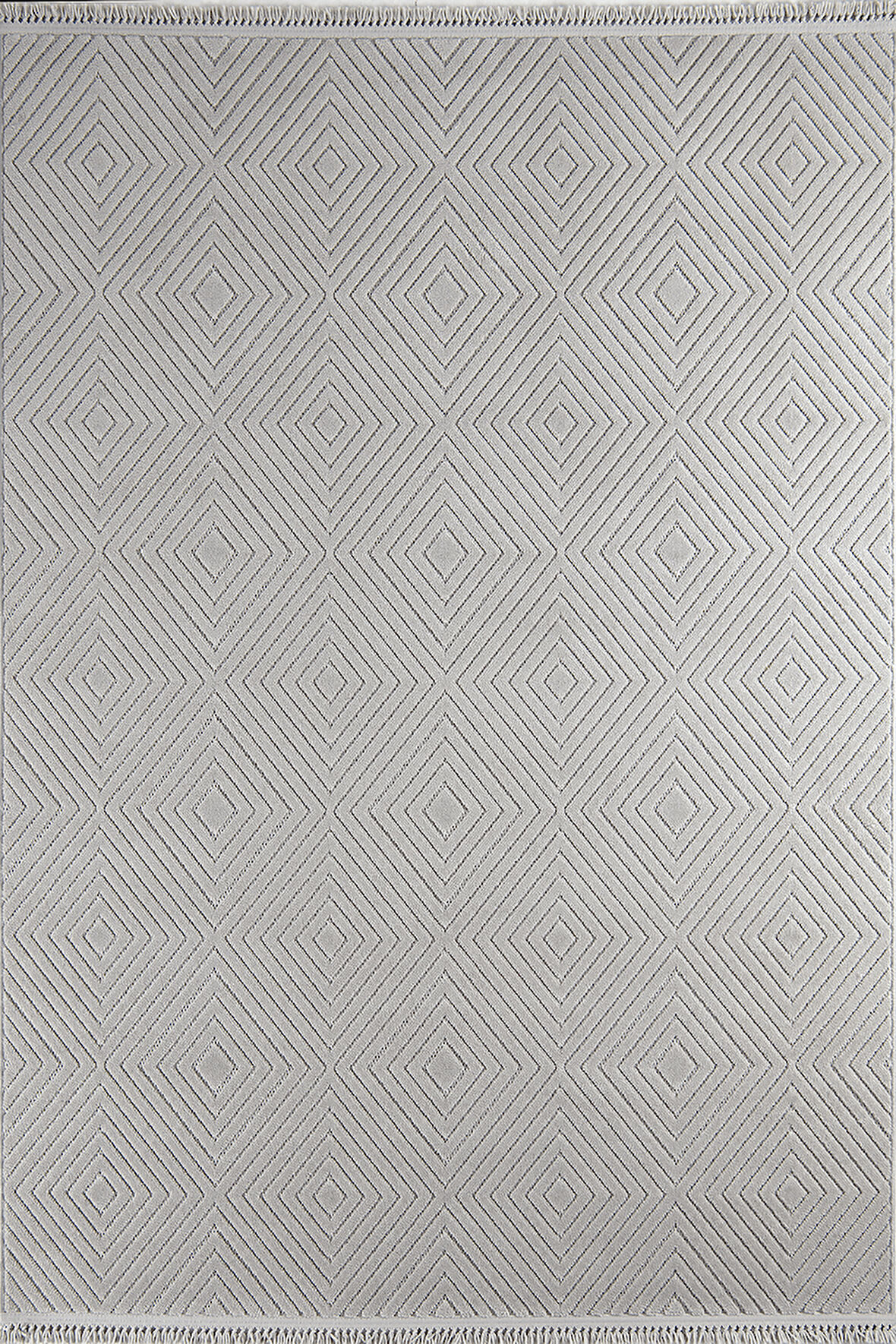 Çam Halı Molde 9207 Açık Gri Koridor Halısı Kesme Yolluk Mutfak Halısı Modern Salon Halısı