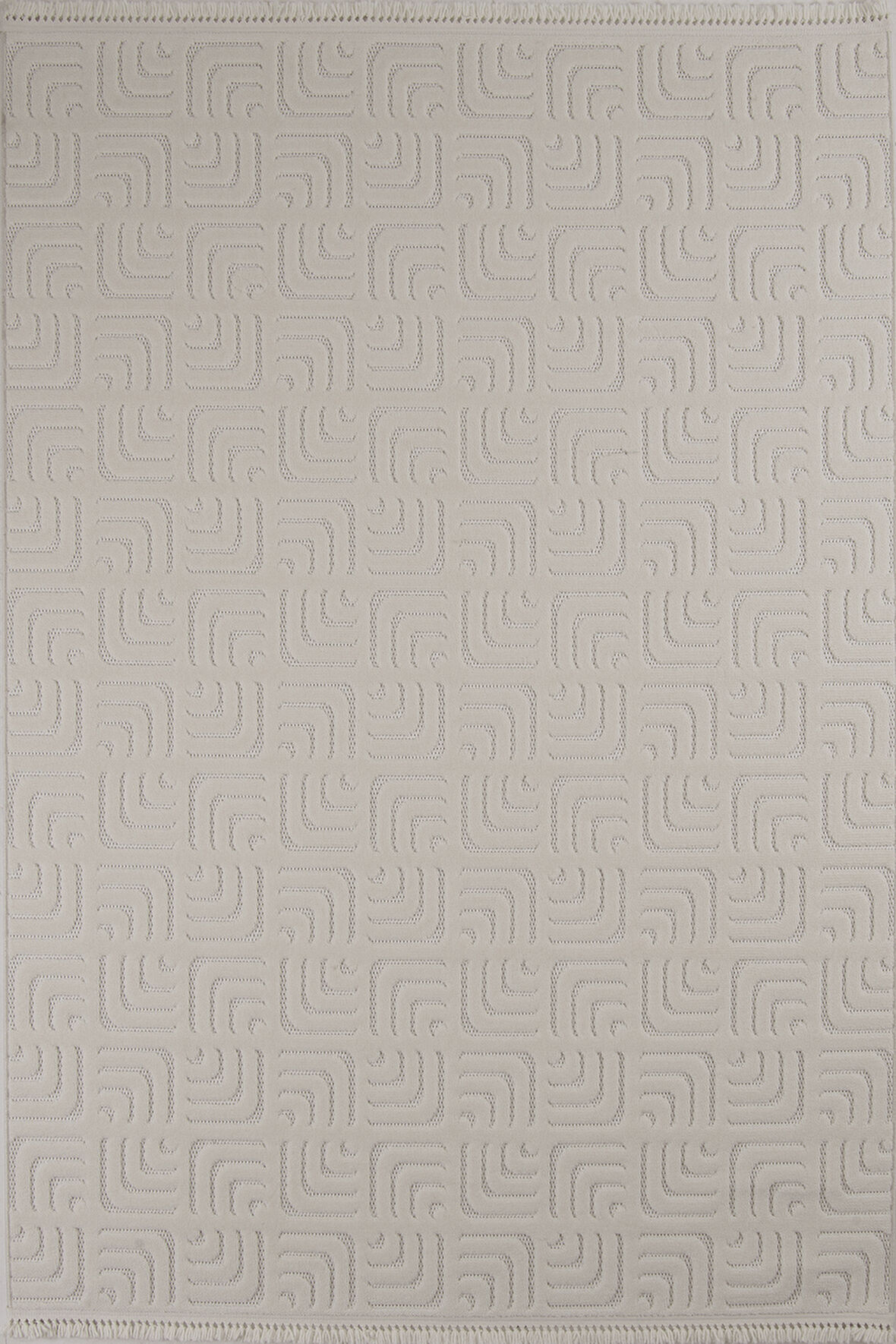 Çam Halı Molde 9209 Krem Koridor Halısı Kesme Yolluk Mutfak Halısı Modern Salon Halısı