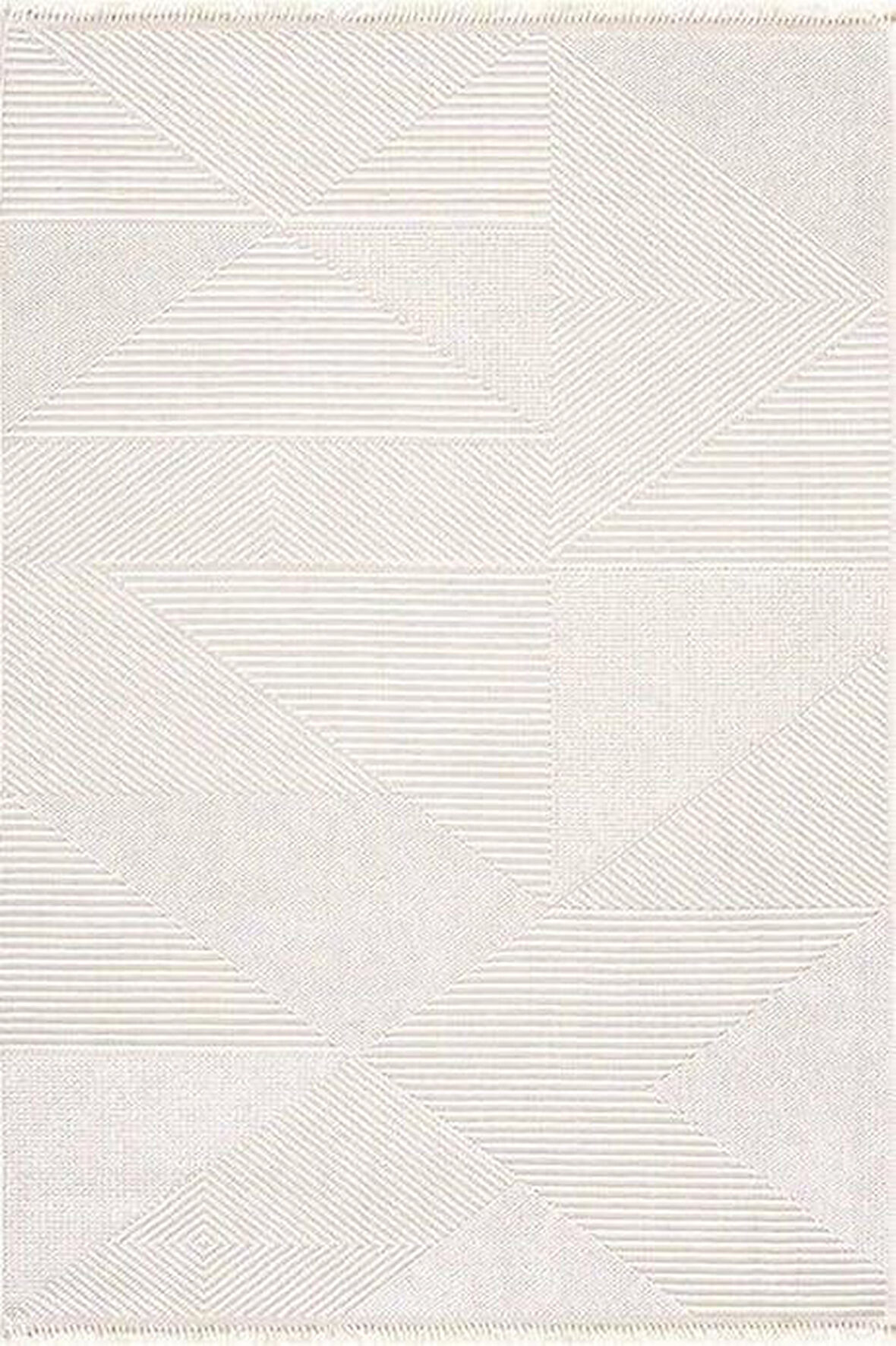 Çam Halı Vegas 1454 Krem Koridor Halısı Kesme Yolluk Mutfak Halısı Modern Salon Halısı