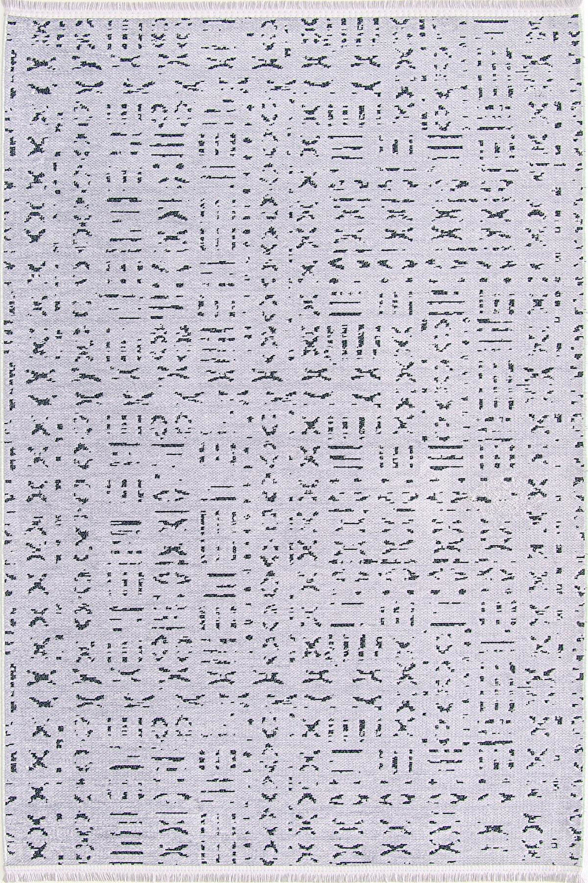 Çam Halı Astana 8210 Gri Koridor Halısı Kesme Yolluk Mutfak Halısı Modern Salon Halısı