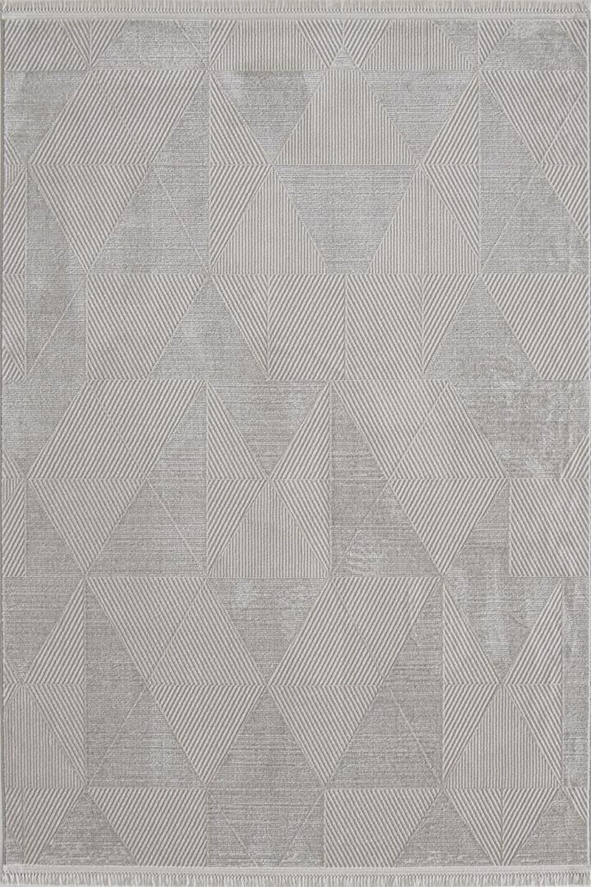 Çam Halı Therapy 8606 Gri Koridor Halısı Kesme Yolluk Mutfak Halısı Modern Halı