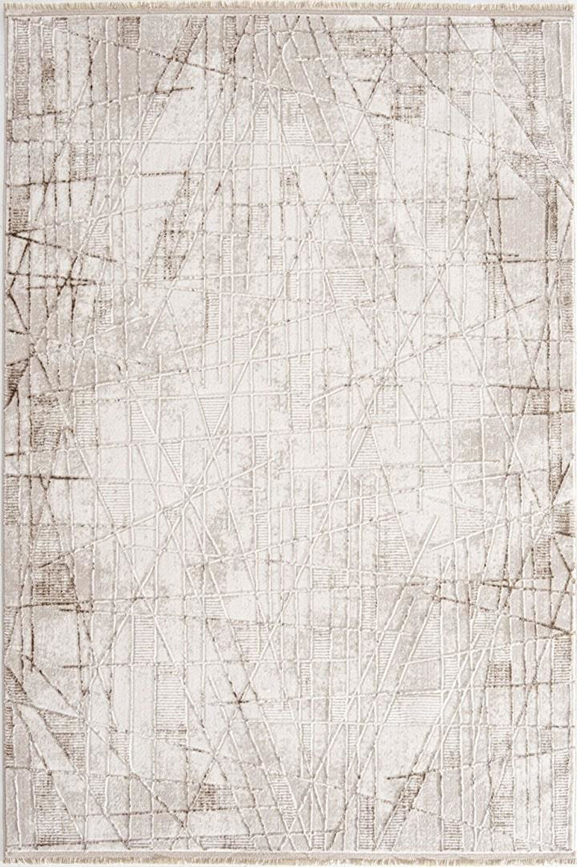 ENTİ Halı Florya 8102 Bej Koridor Halısı Kesme Yolluk Mutfak Halısı Salon Halısı