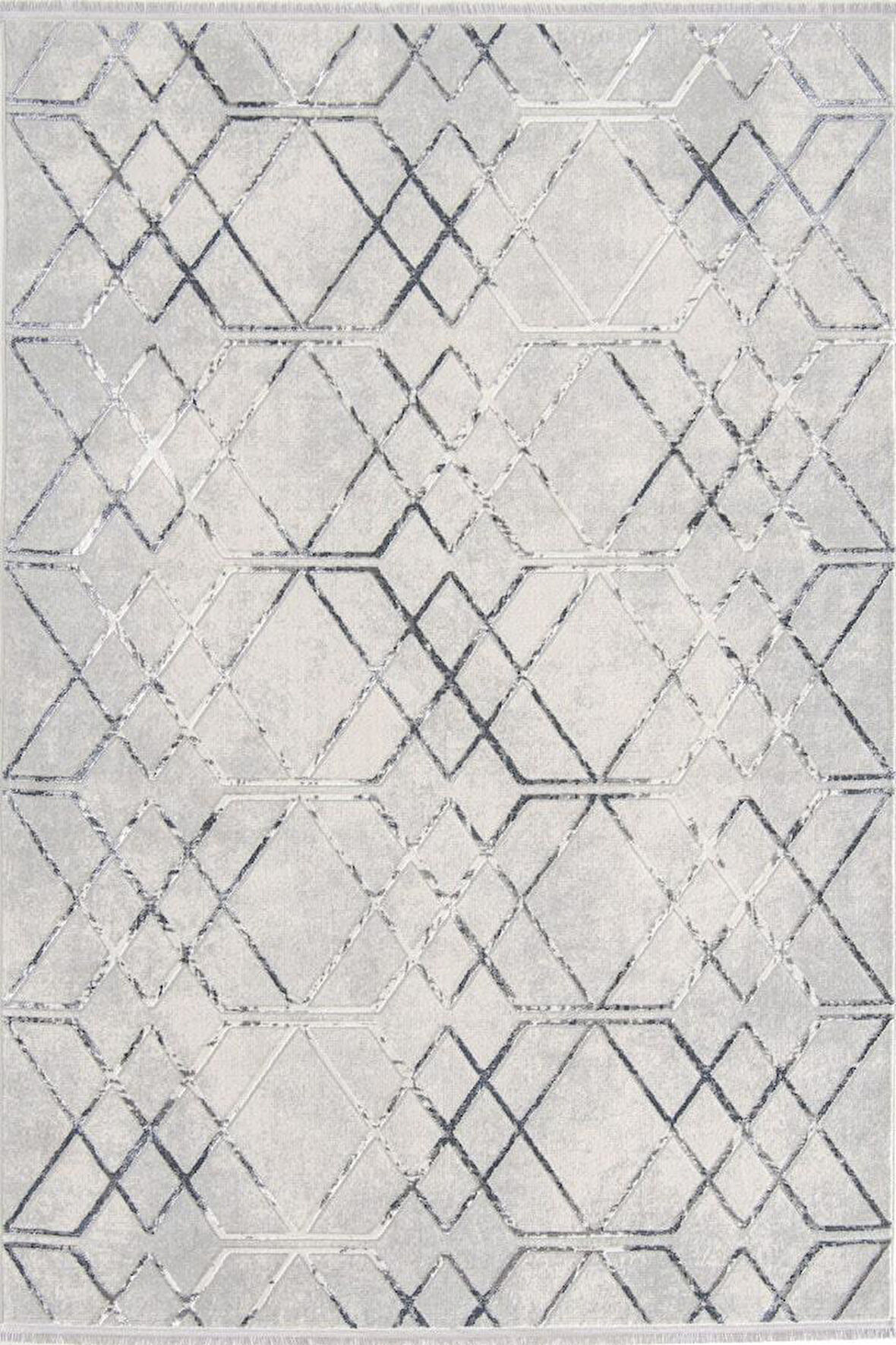 ENTİ Halı Florya 8107 Gri Koridor Halısı Kesme Yolluk Mutfak Halısı Salon Halısı