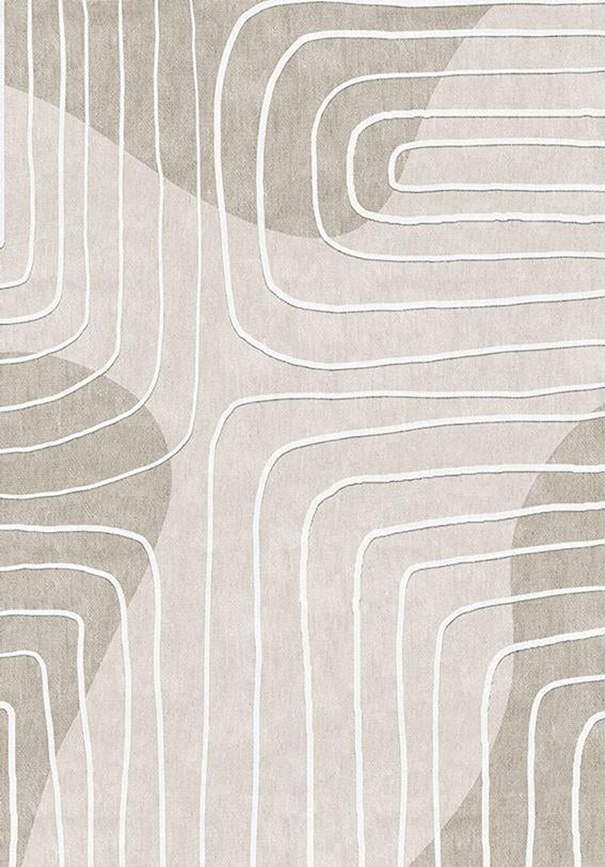 Çam Halı Siesta Modern 32-518 Modern Desenli Dokuma Tabanlı Yıkanabilir Şönil Salon ve Oda Halısı