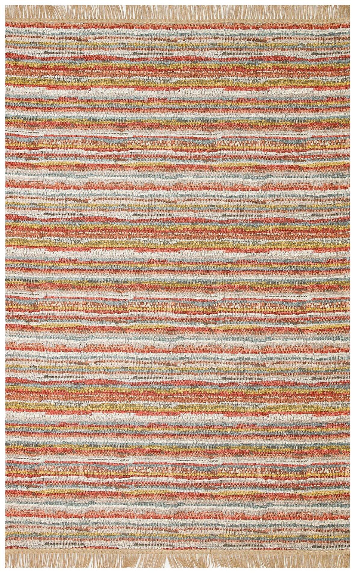 Eko Halı Brooklyn Brk 12 Multy Jüt Görünümlü Kaymaz Tabanlı Dokuma Modern Kilim