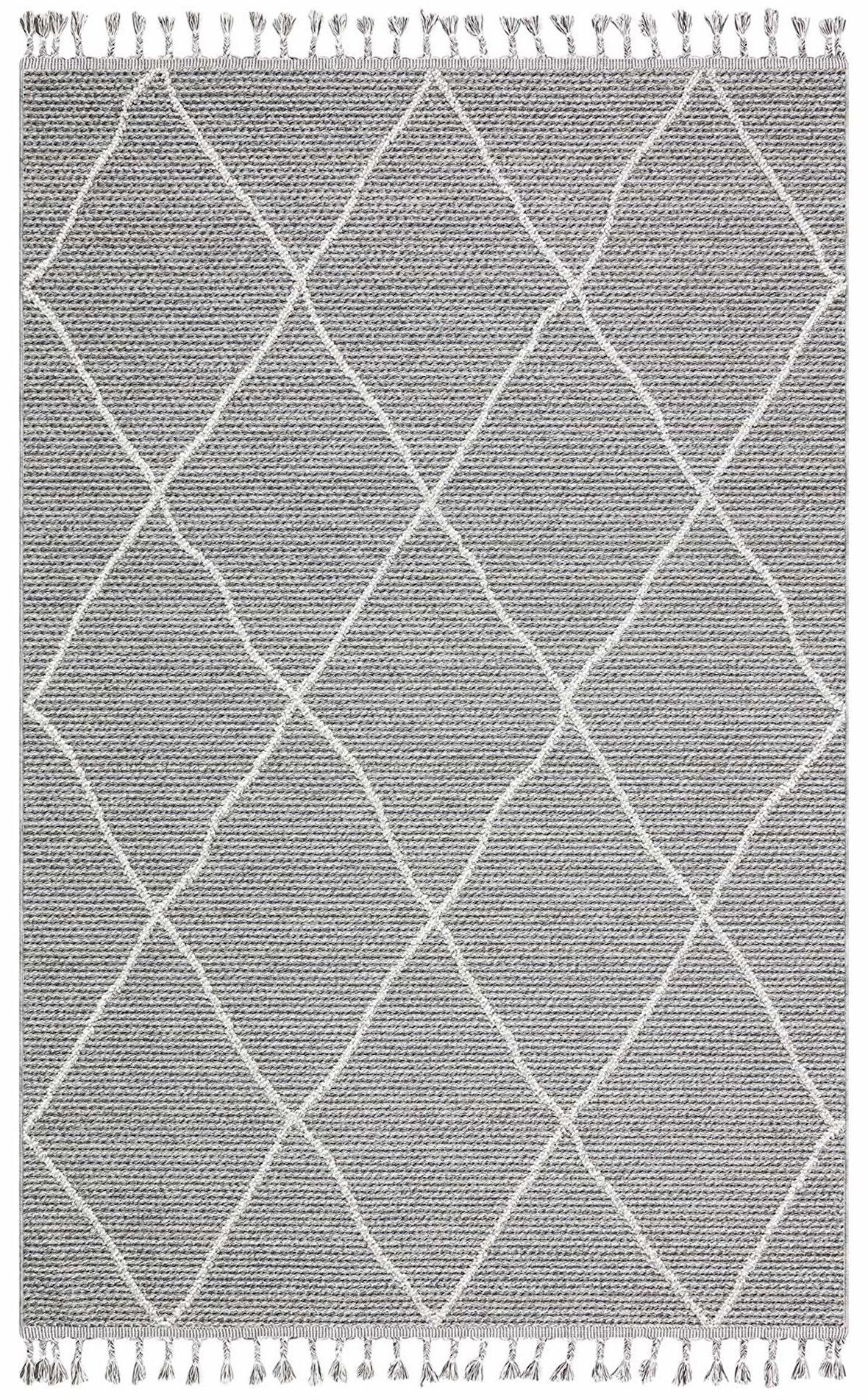 Eko Halı Soho Sh 02 Grey Hav Toz Vermez Hasır Dokuma Modern Makine Halısı