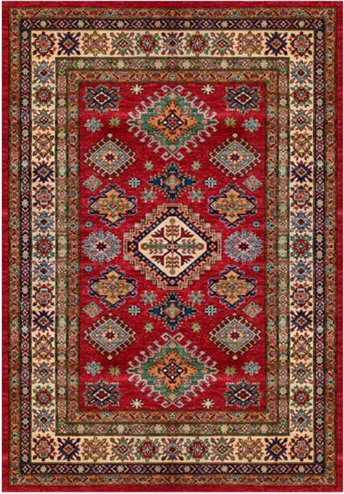 Çam Halı Gloria TD741 Multi Etnik Desen Dokuma Saçaklı Kilim